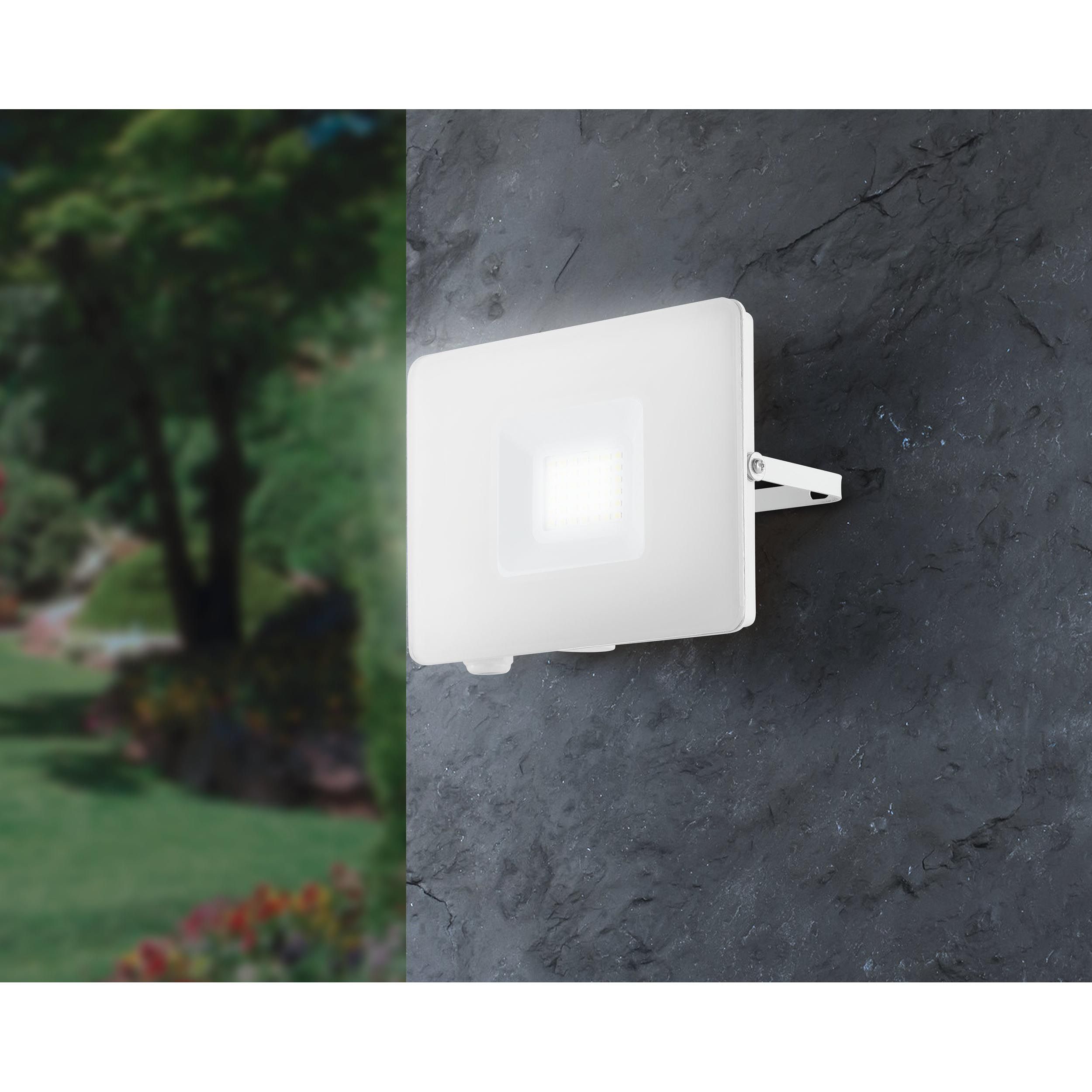 Projecteur extérieur LED FAEDO 3 blanc Ø17,5cm
