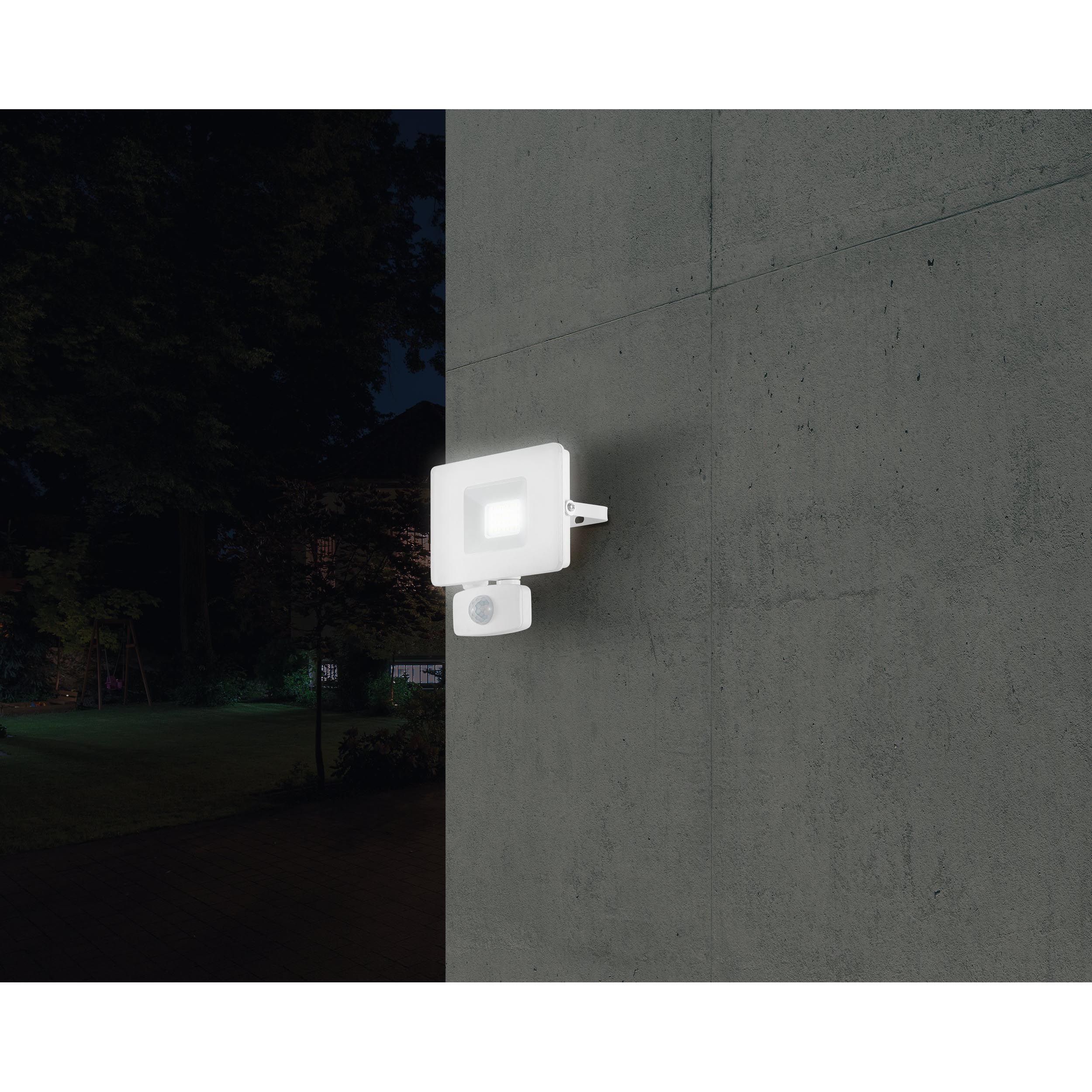 Applique extérieure LED FAEDO 3 blanc Ø13cm