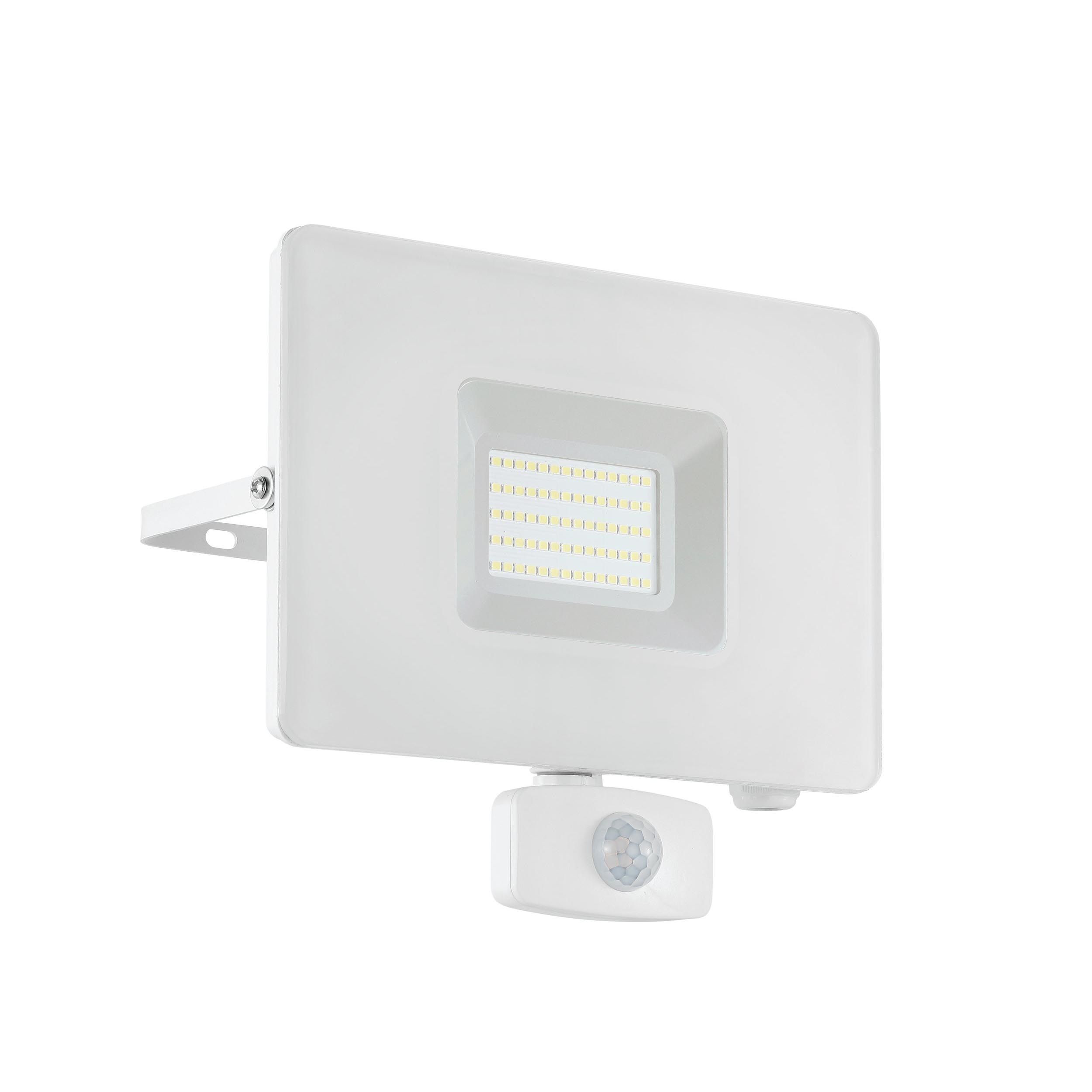 Projecteur extérieur détecteur LED FAEDO 3 blanc Ø20,5cm
