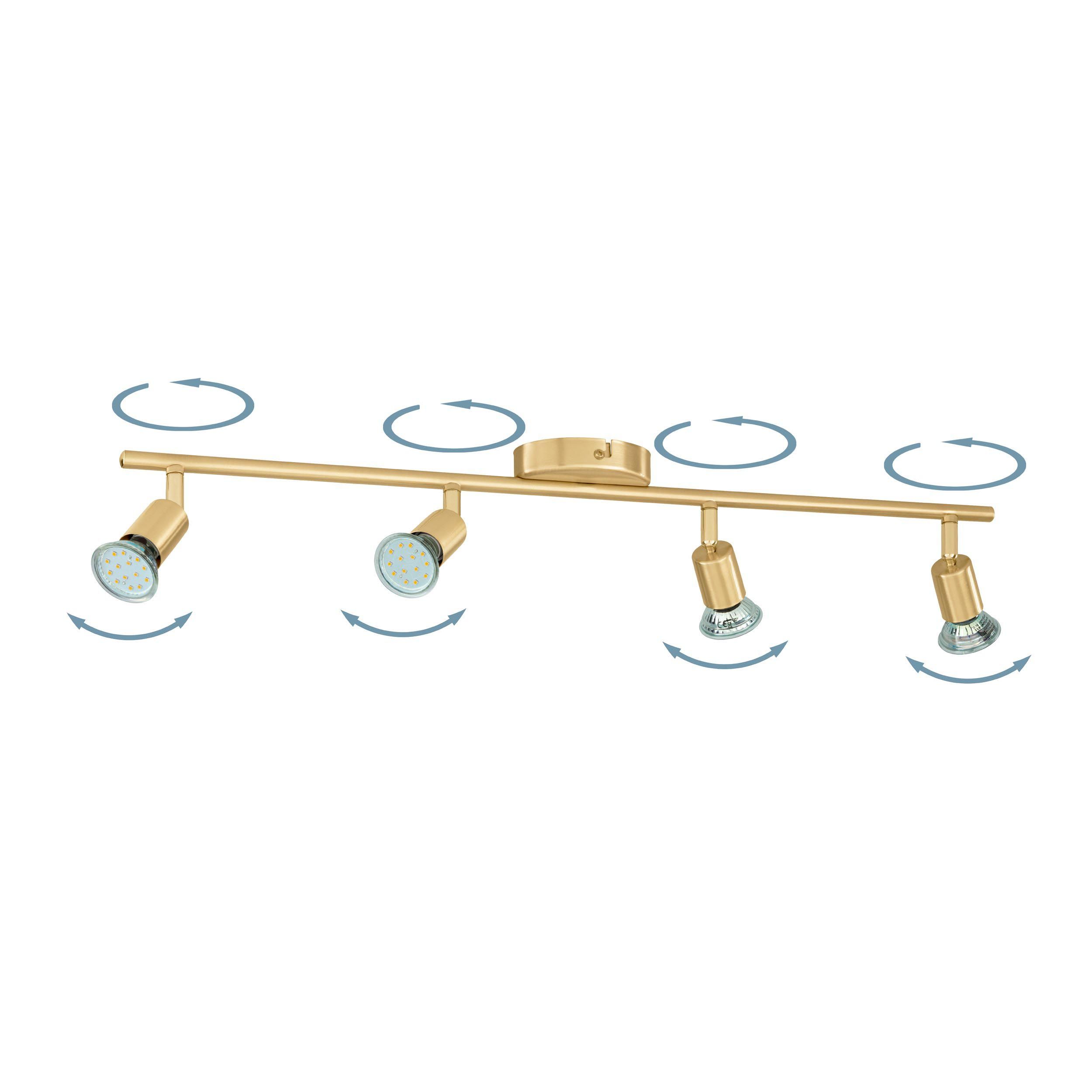 Réglette BUZZ-LED doré L68,5cm