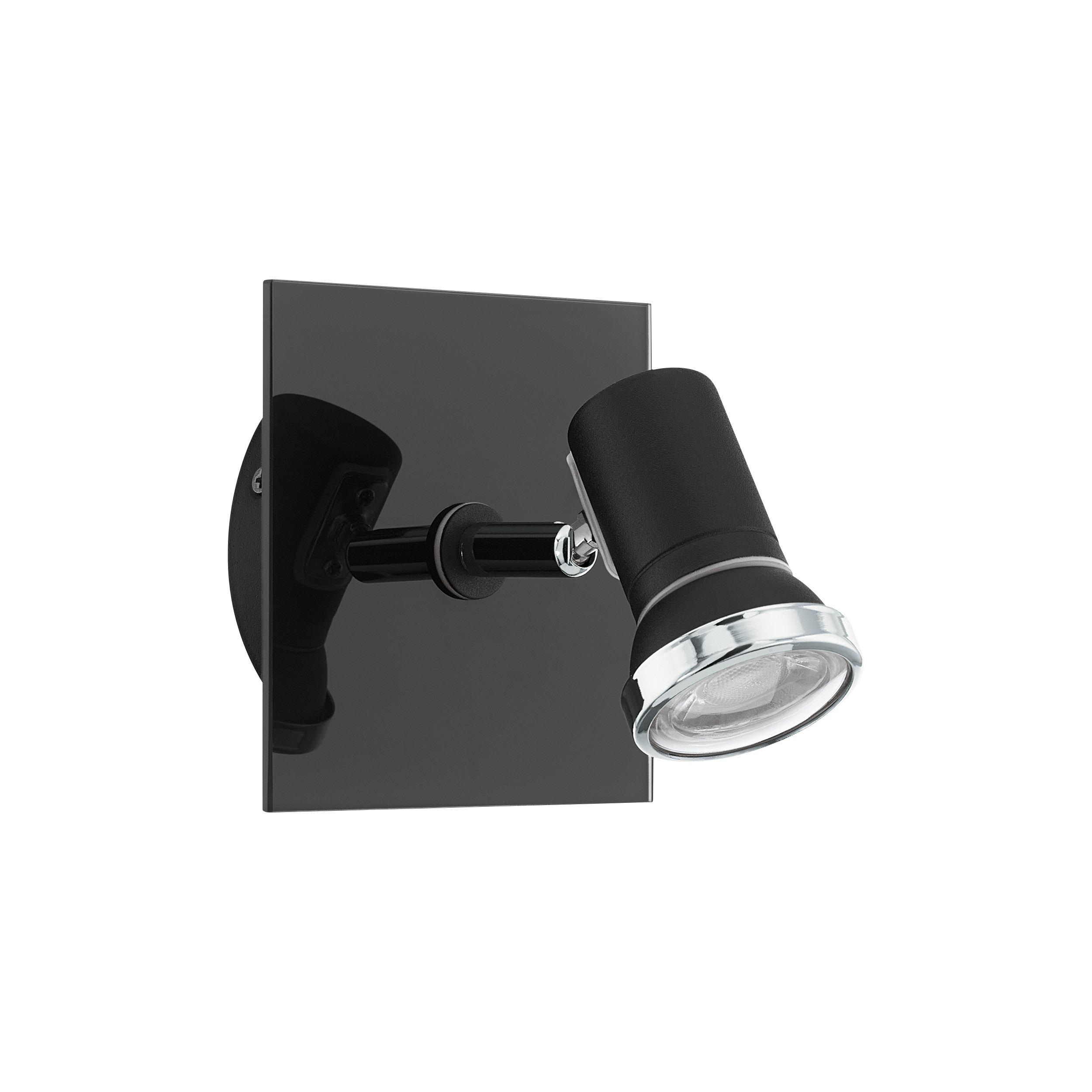 Spot TAMARA 1 noir H12cm