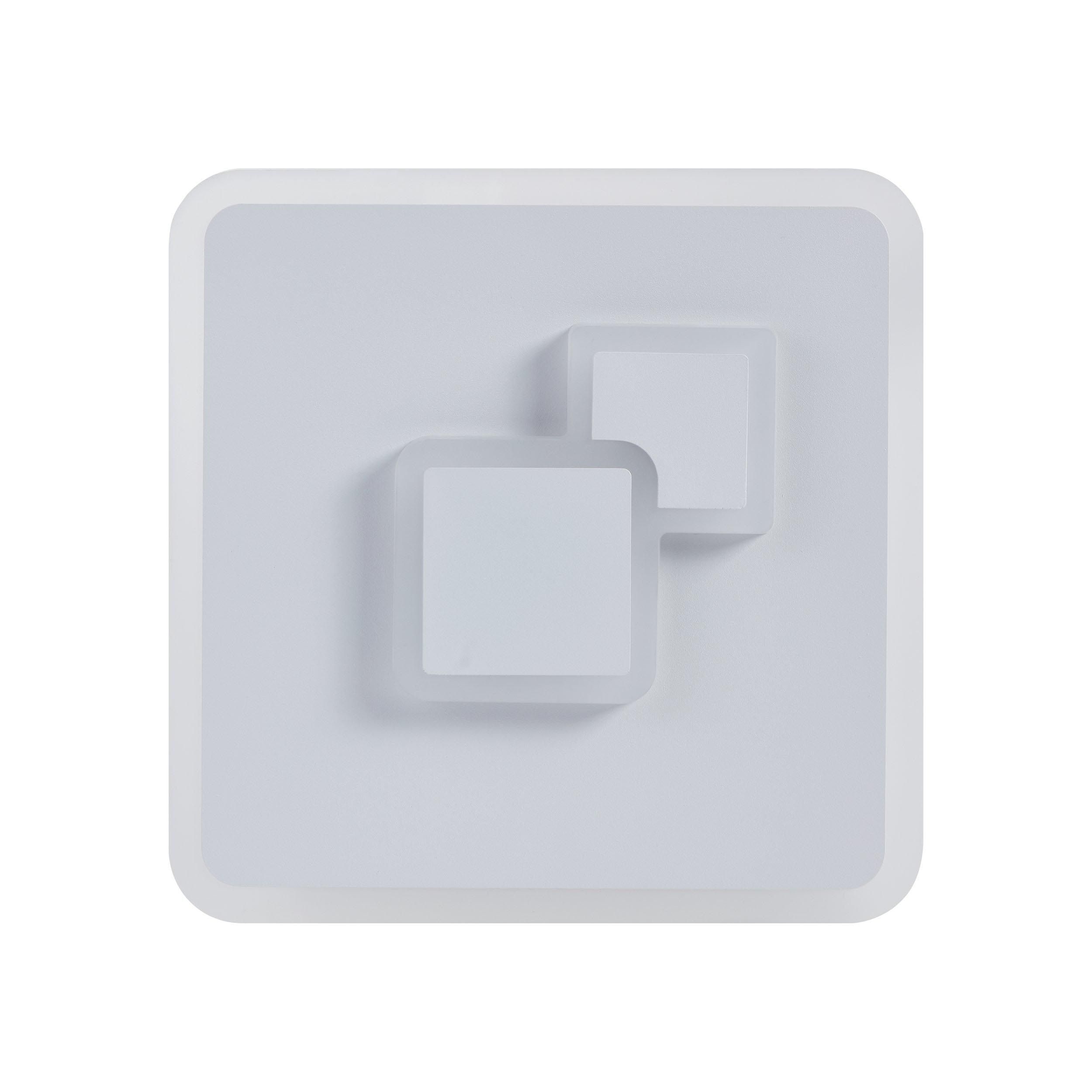 Plafonnier LED CADEGAL blanc Ø20cm