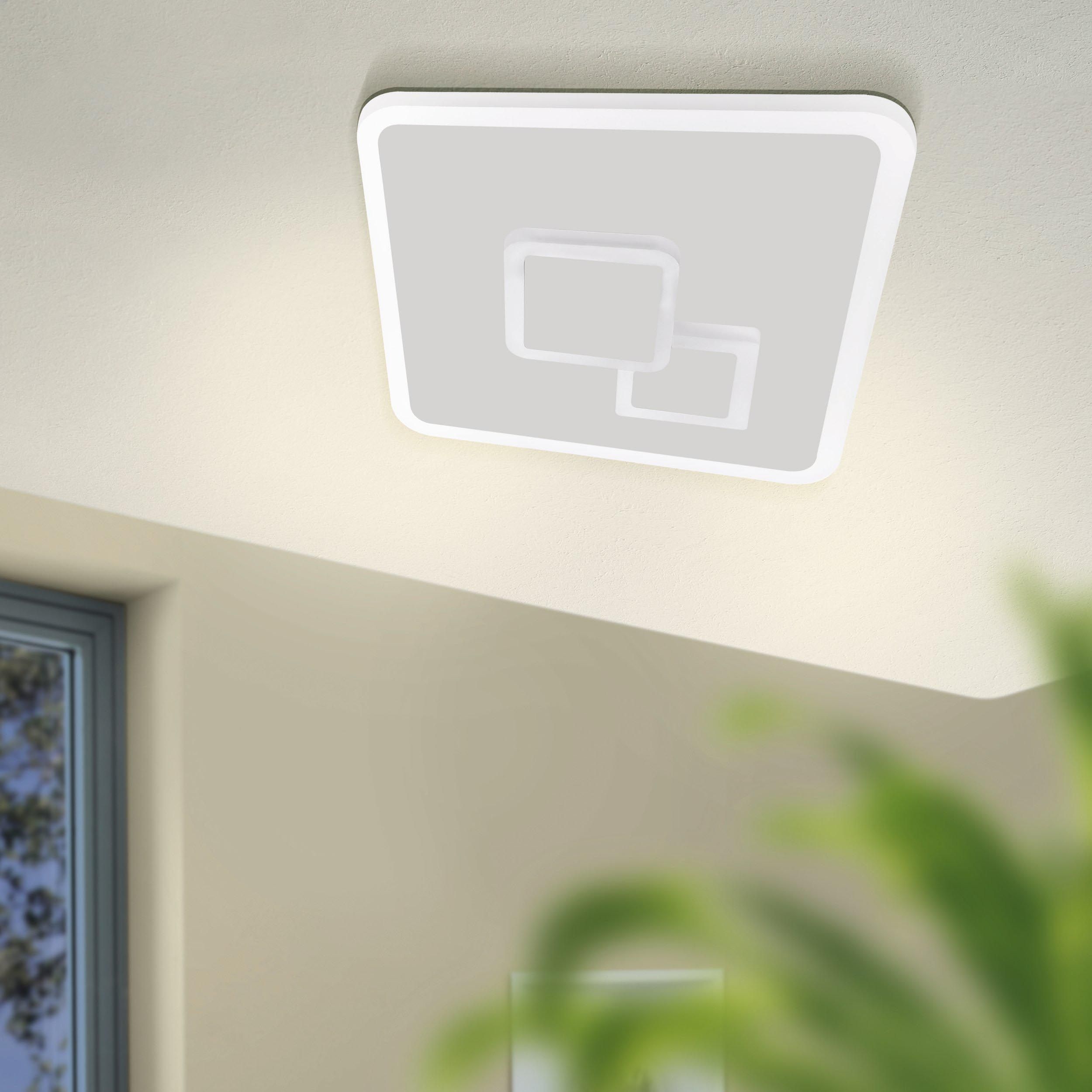 Plafonnier LED CADEGAL blanc Ø20cm