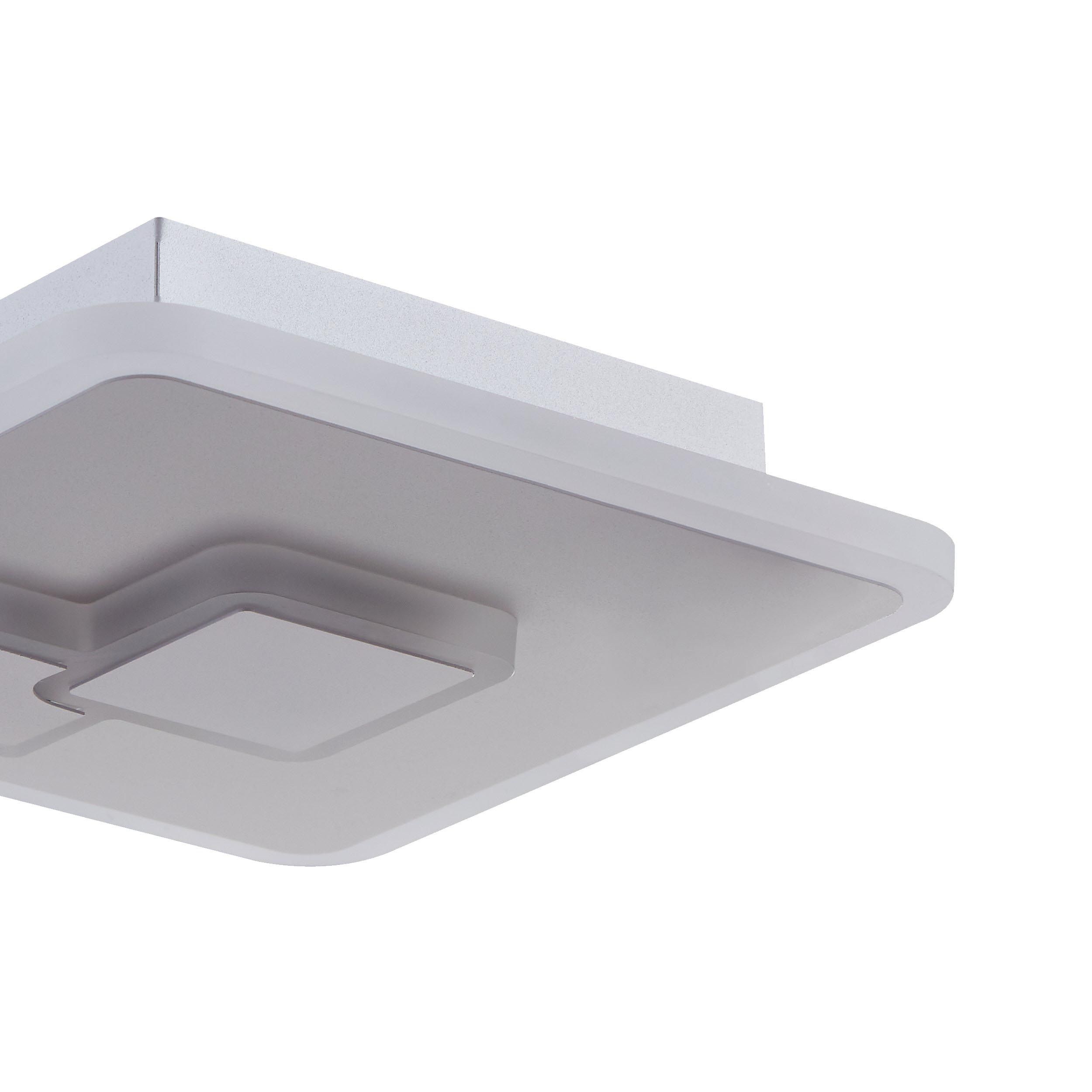 Plafonnier LED CADEGAL blanc Ø20cm