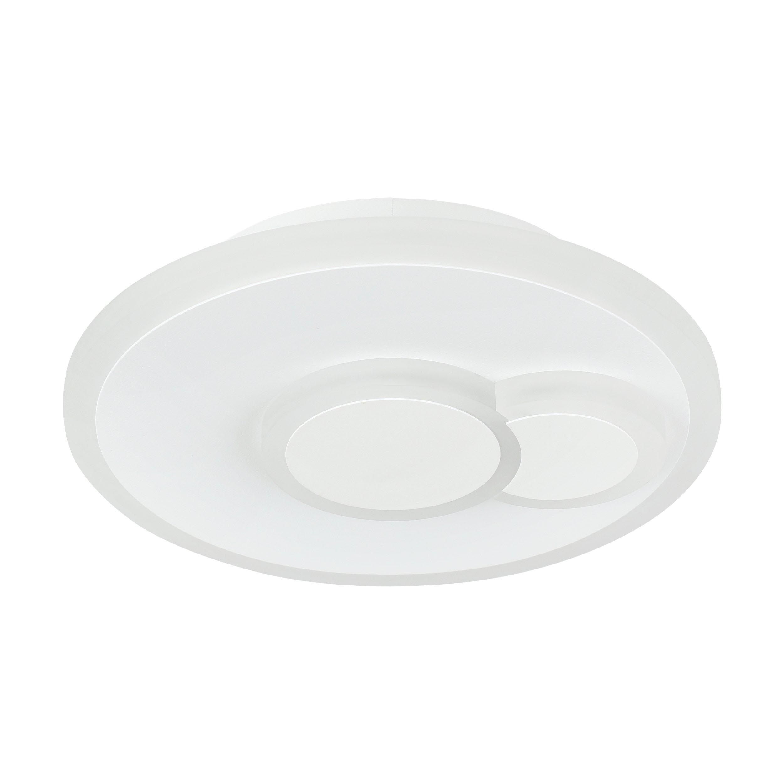 Plafonnier LED CADEGAL blanc Ø20cm