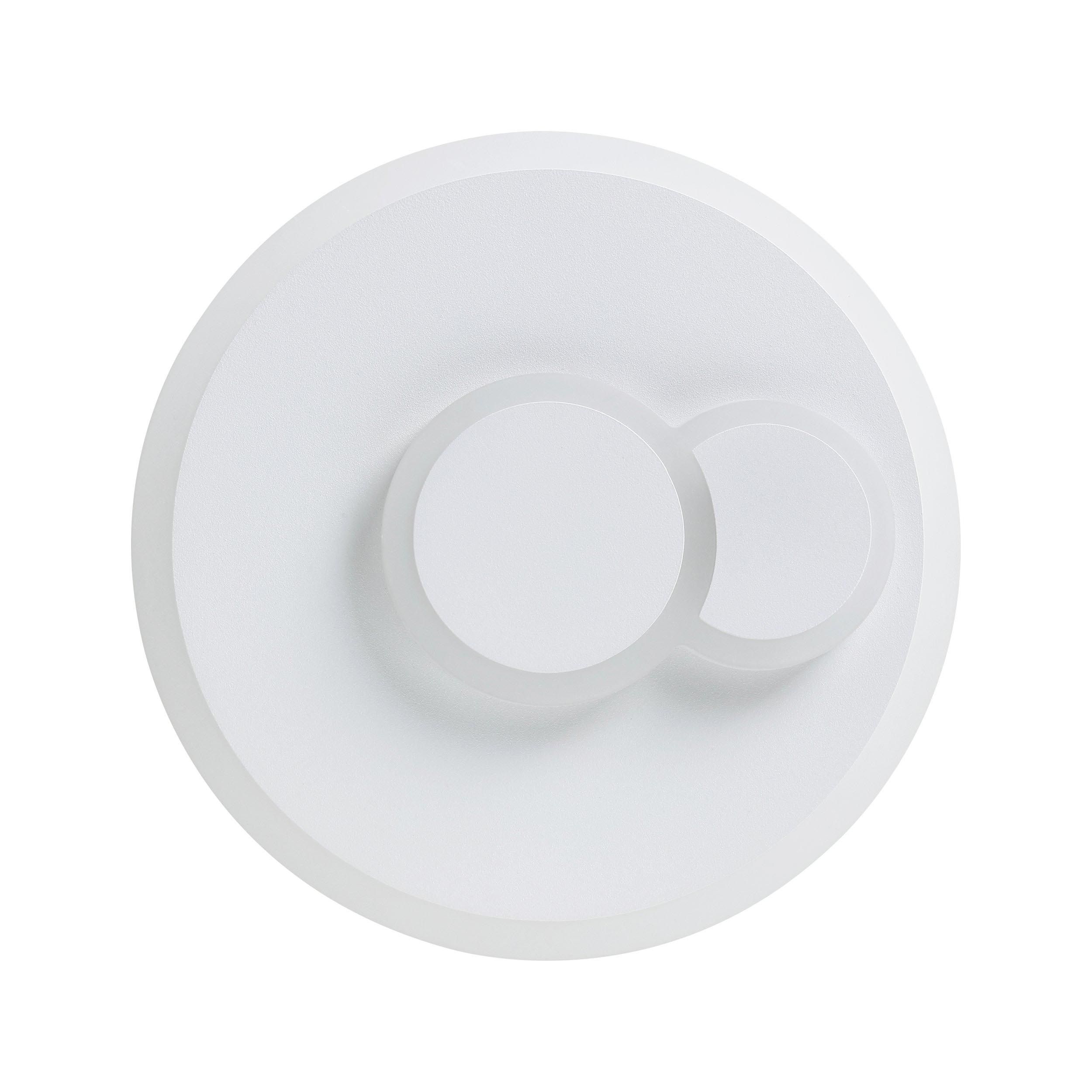 Plafonnier LED CADEGAL blanc Ø20cm