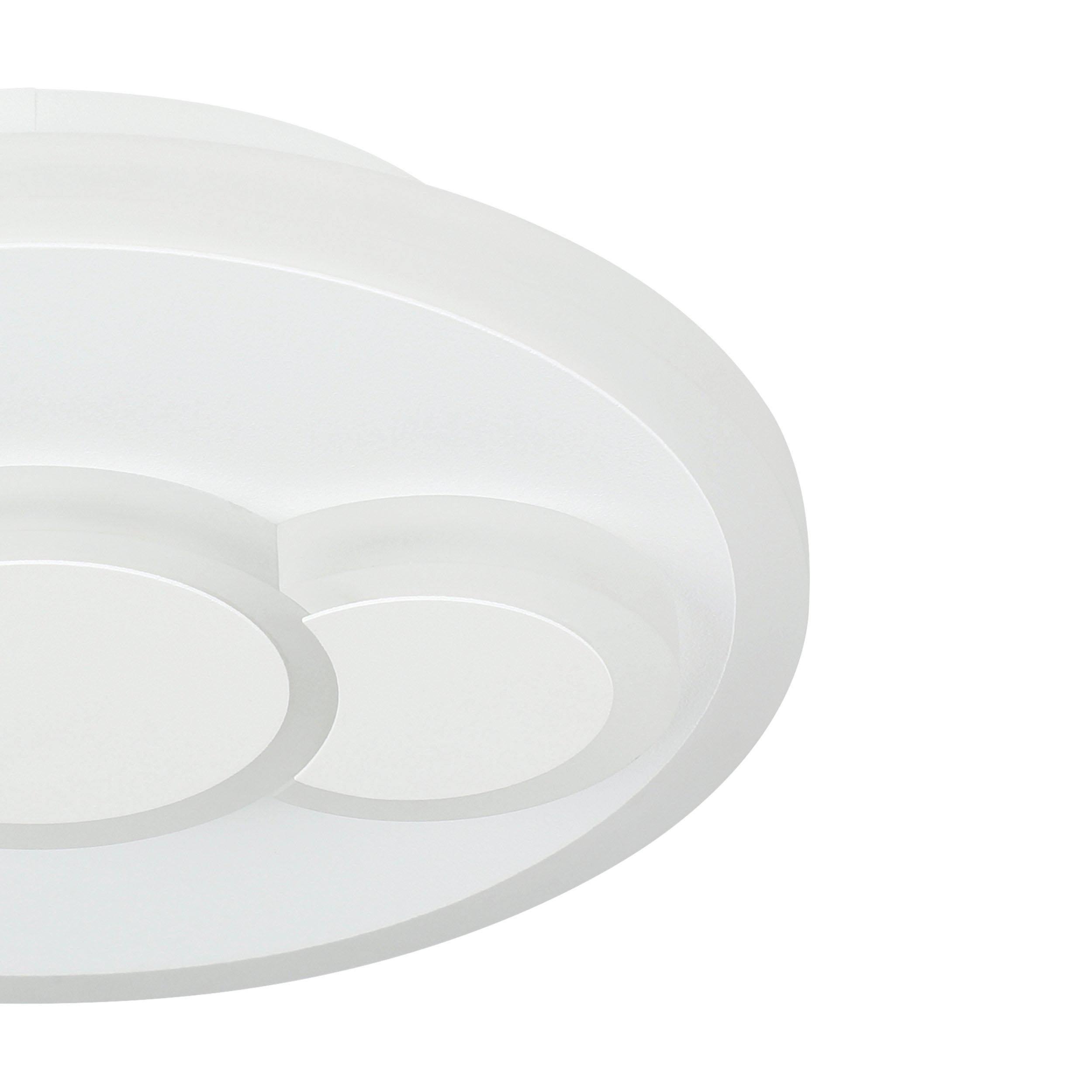 Plafonnier LED CADEGAL blanc Ø20cm