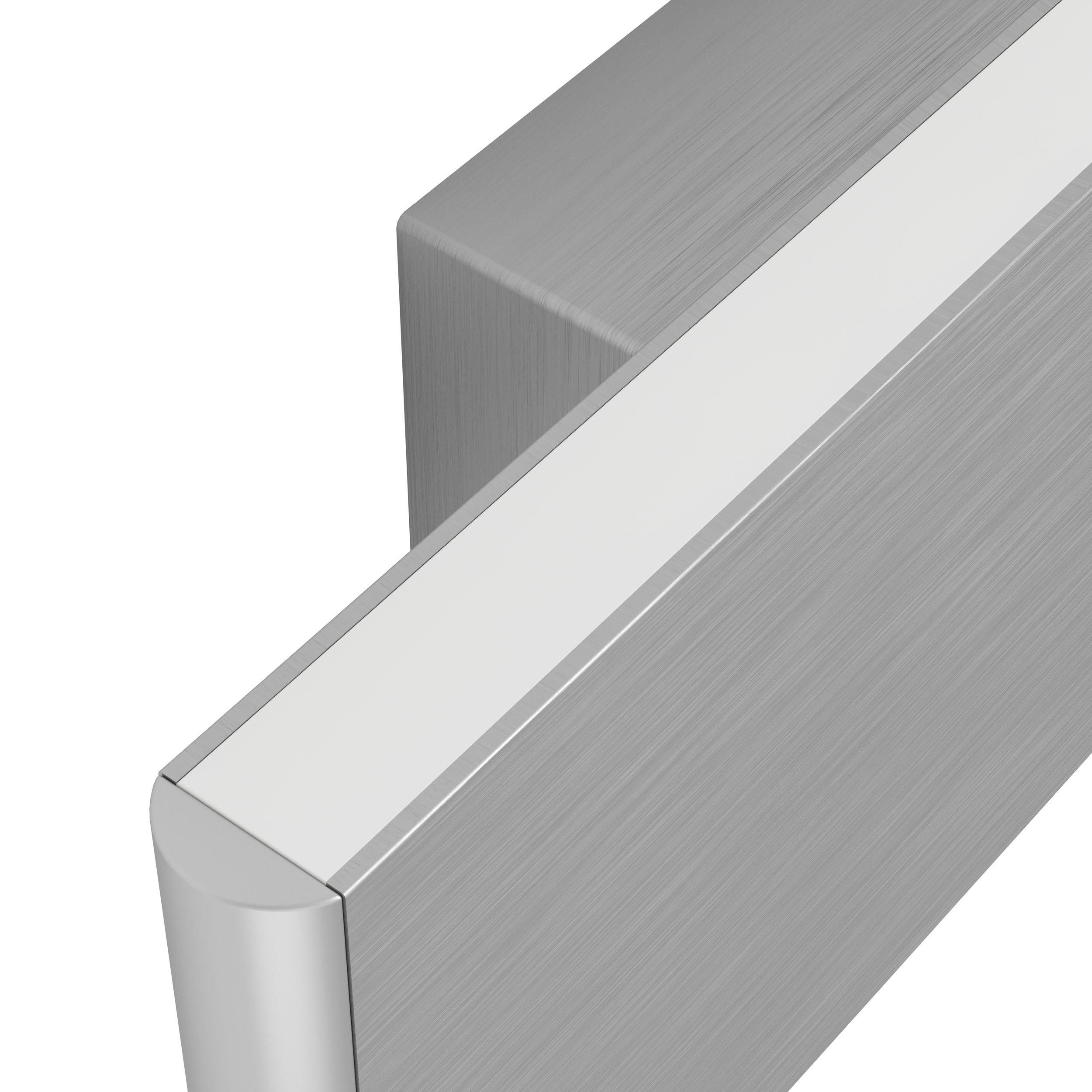 Applique LED CLIMENE argenté L25,5cm