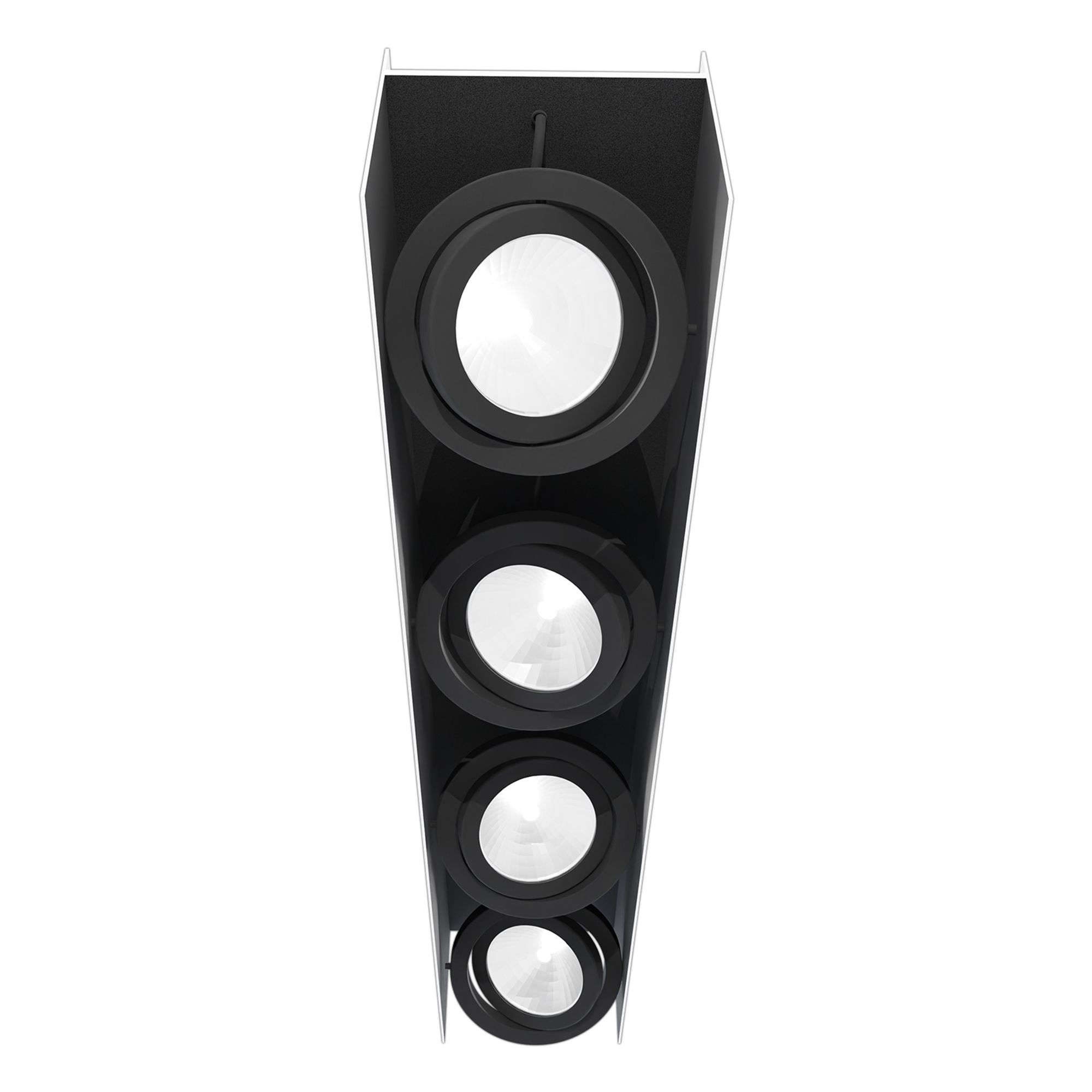 Plafonnier LED VIDAGO blanc L62cm