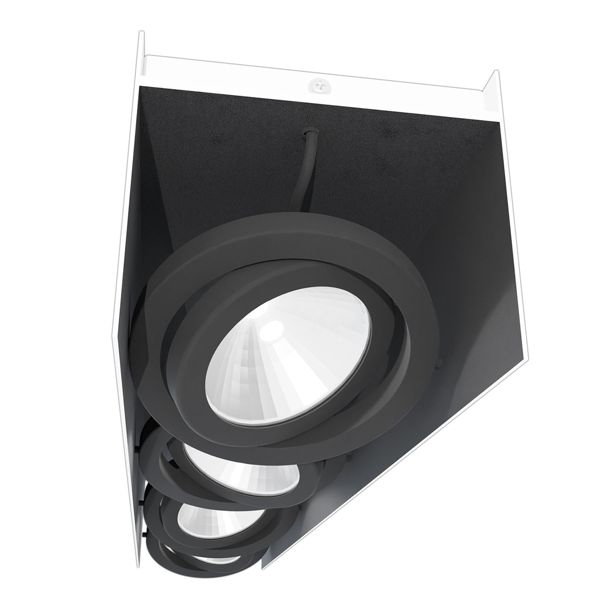 Plafonnier LED VIDAGO blanc L62cm