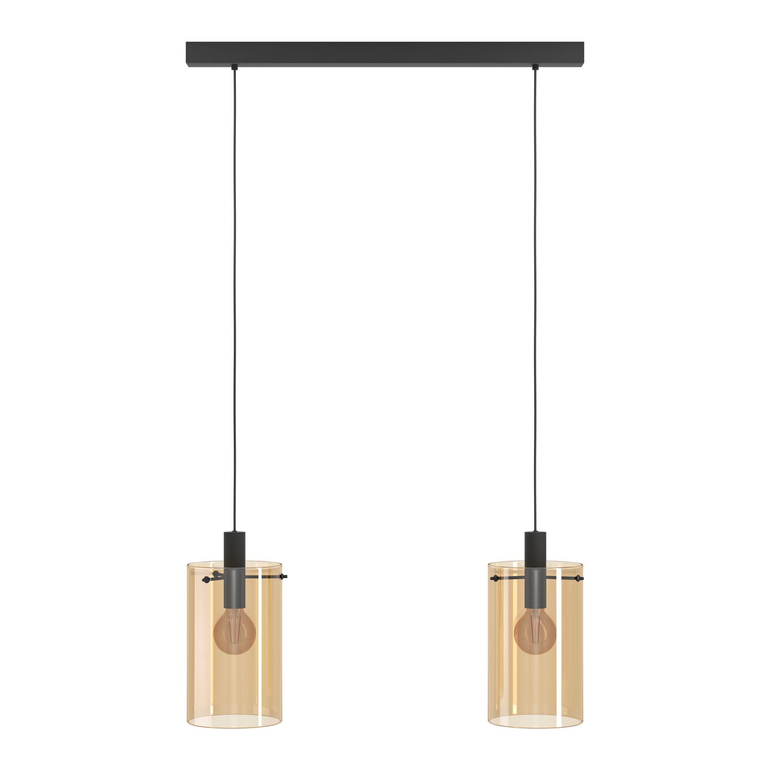 Suspension POLVERARA ambre L75cm