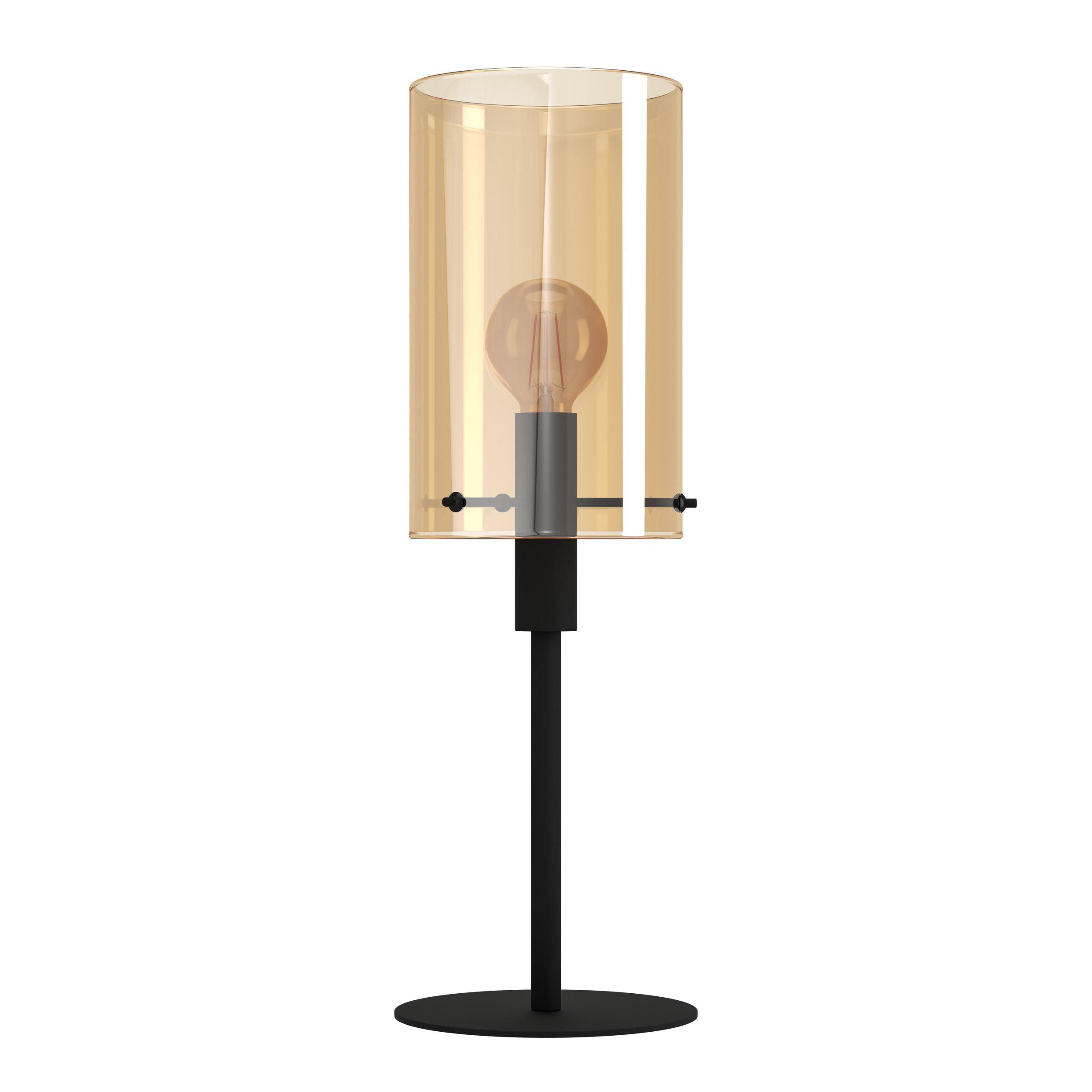 Lampe de table POLVERARA ambre H60,5cm
