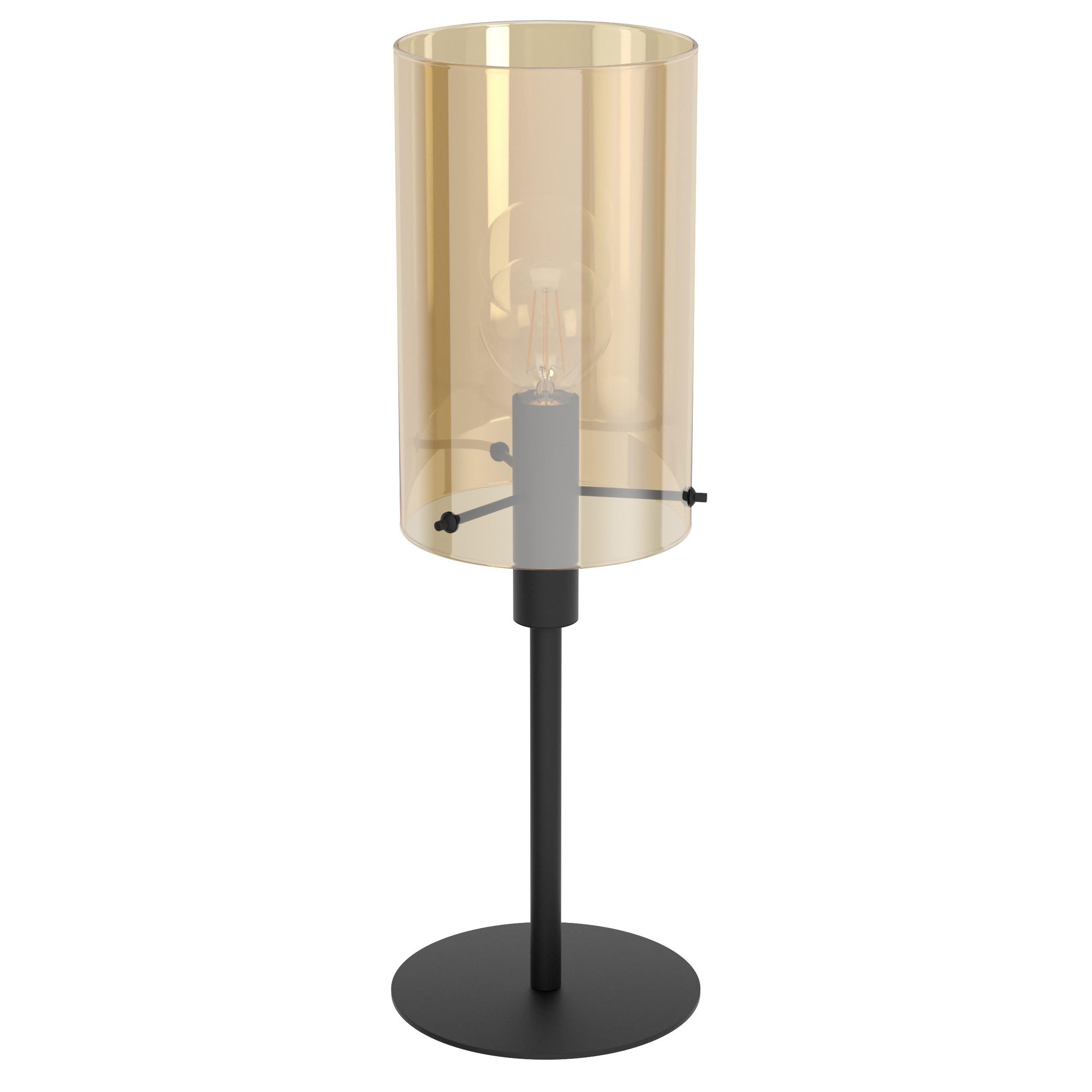 Lampe de table POLVERARA ambre H60,5cm