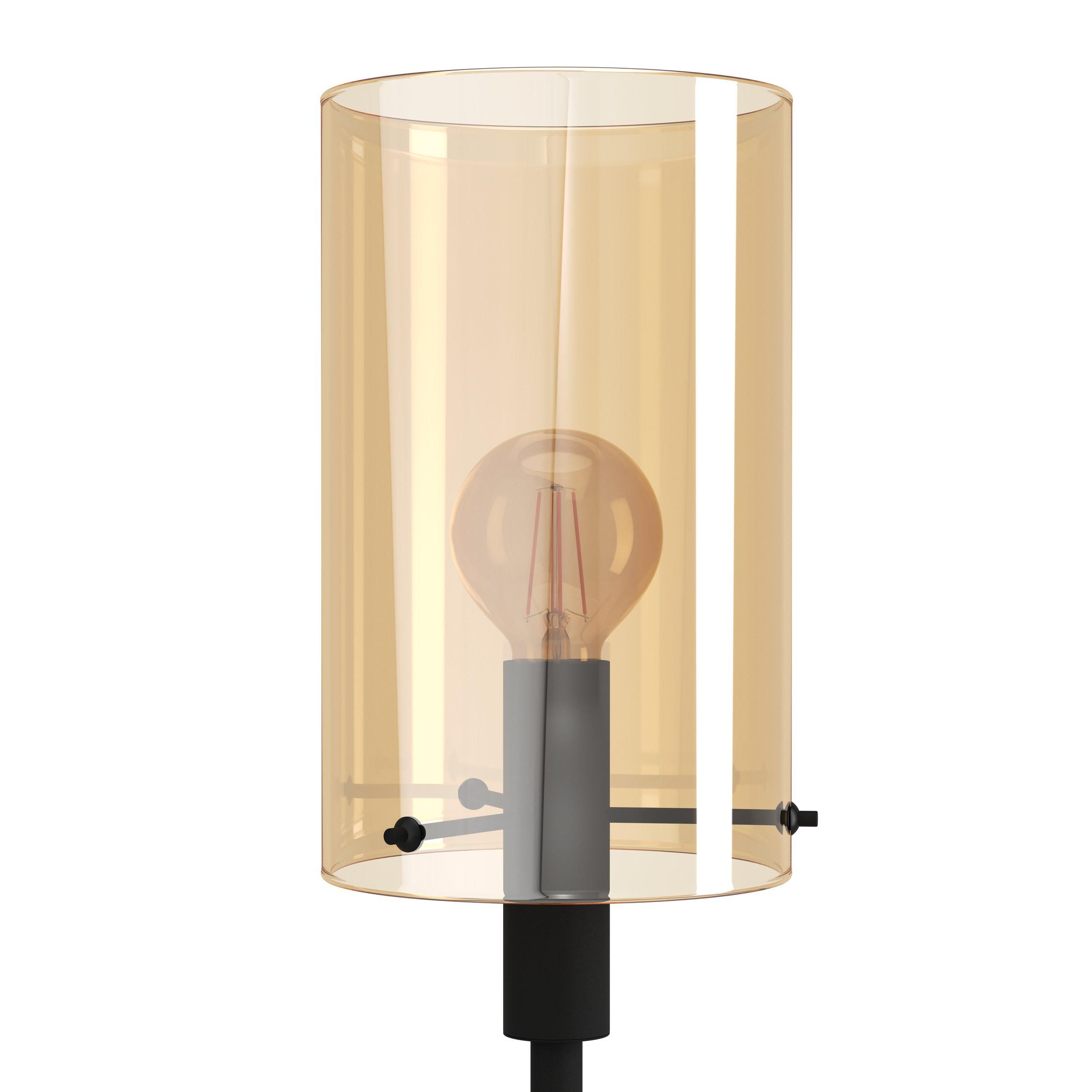 Lampe de table POLVERARA ambre H60,5cm