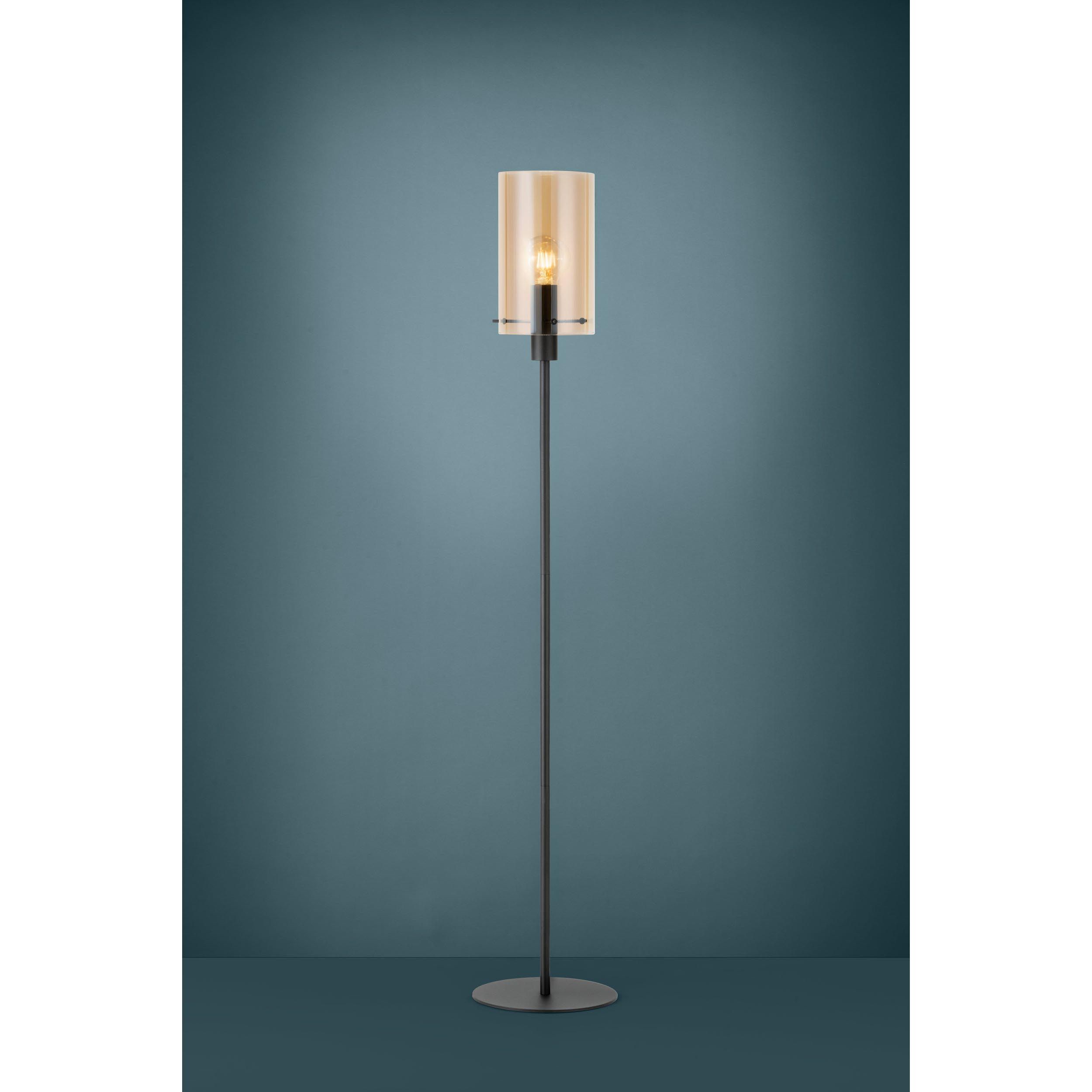 Lampadaire POLVERARA ambre H155cm