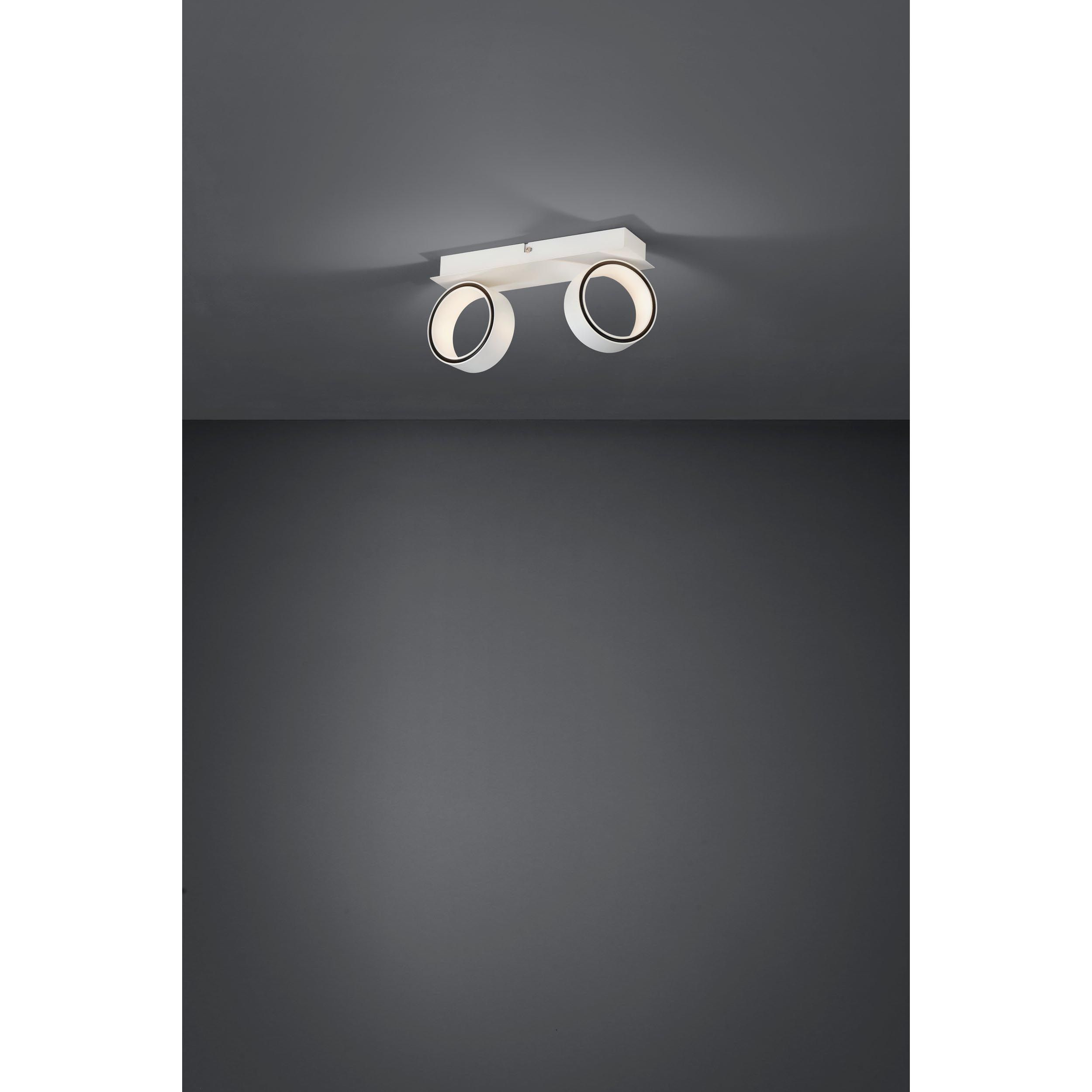 Réglette de spot LED ALBARIZA blanc L31cm