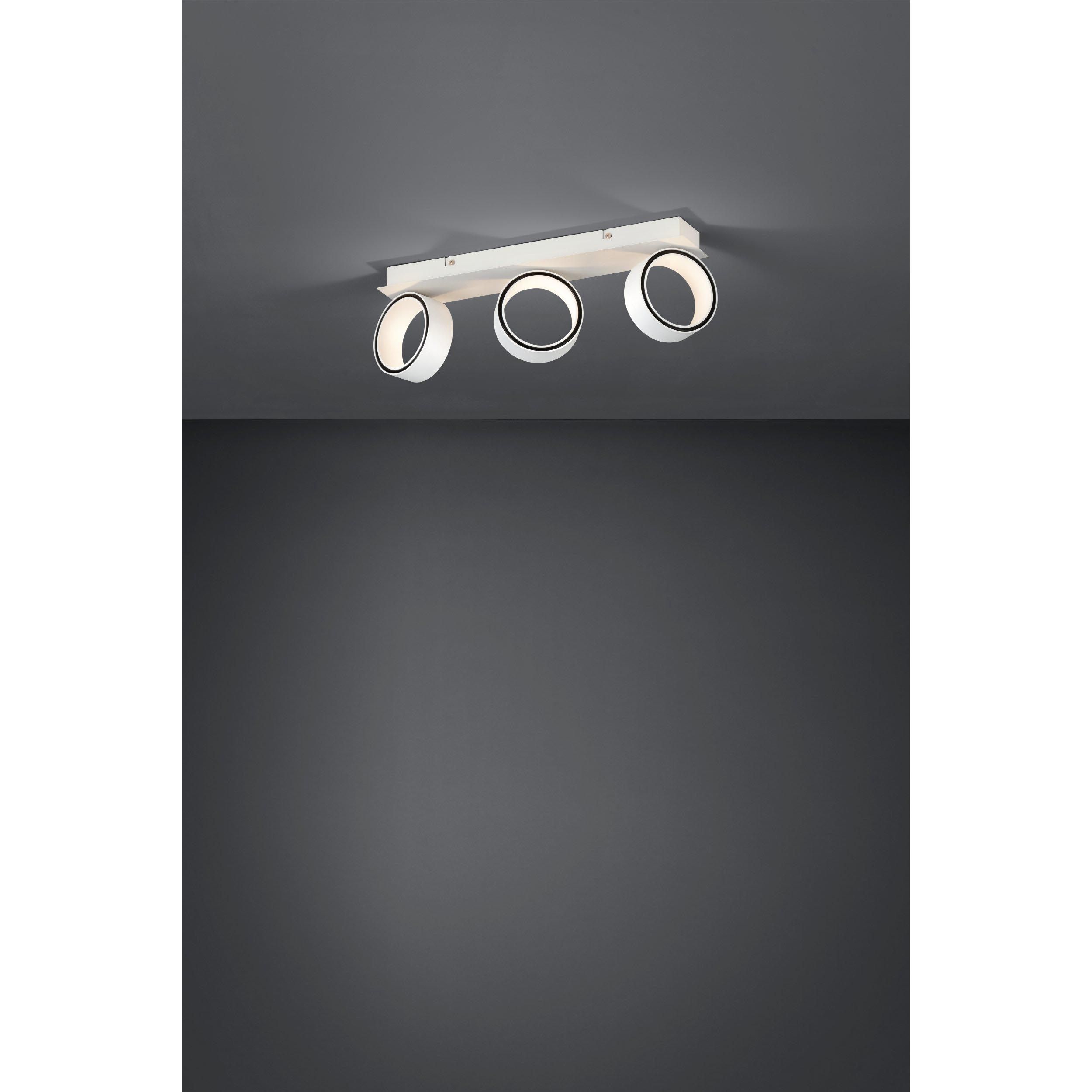 Réglette de spot LED ALBARIZA blanc L47,5cm