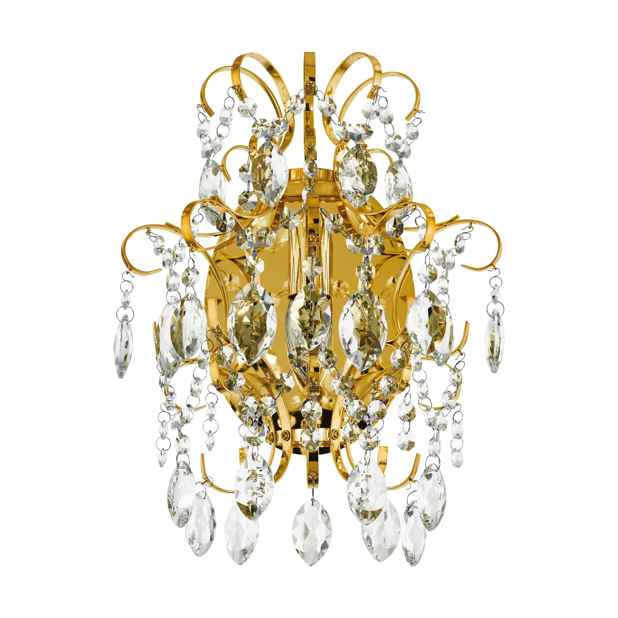 Applique FENOULLET 1 verre doré L29cm
