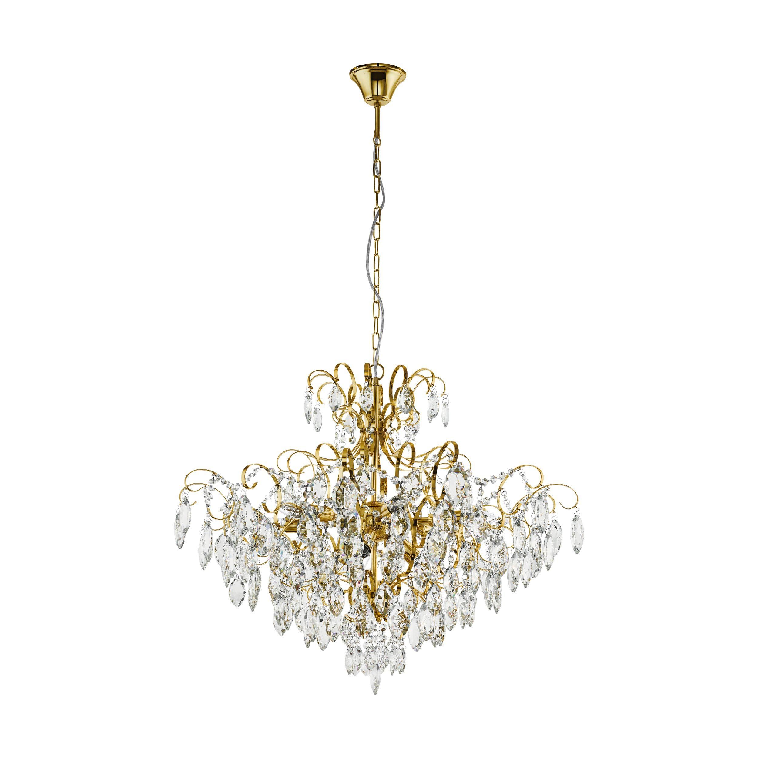 Suspension FENOULLET 1 verre doré Ø73,5cm