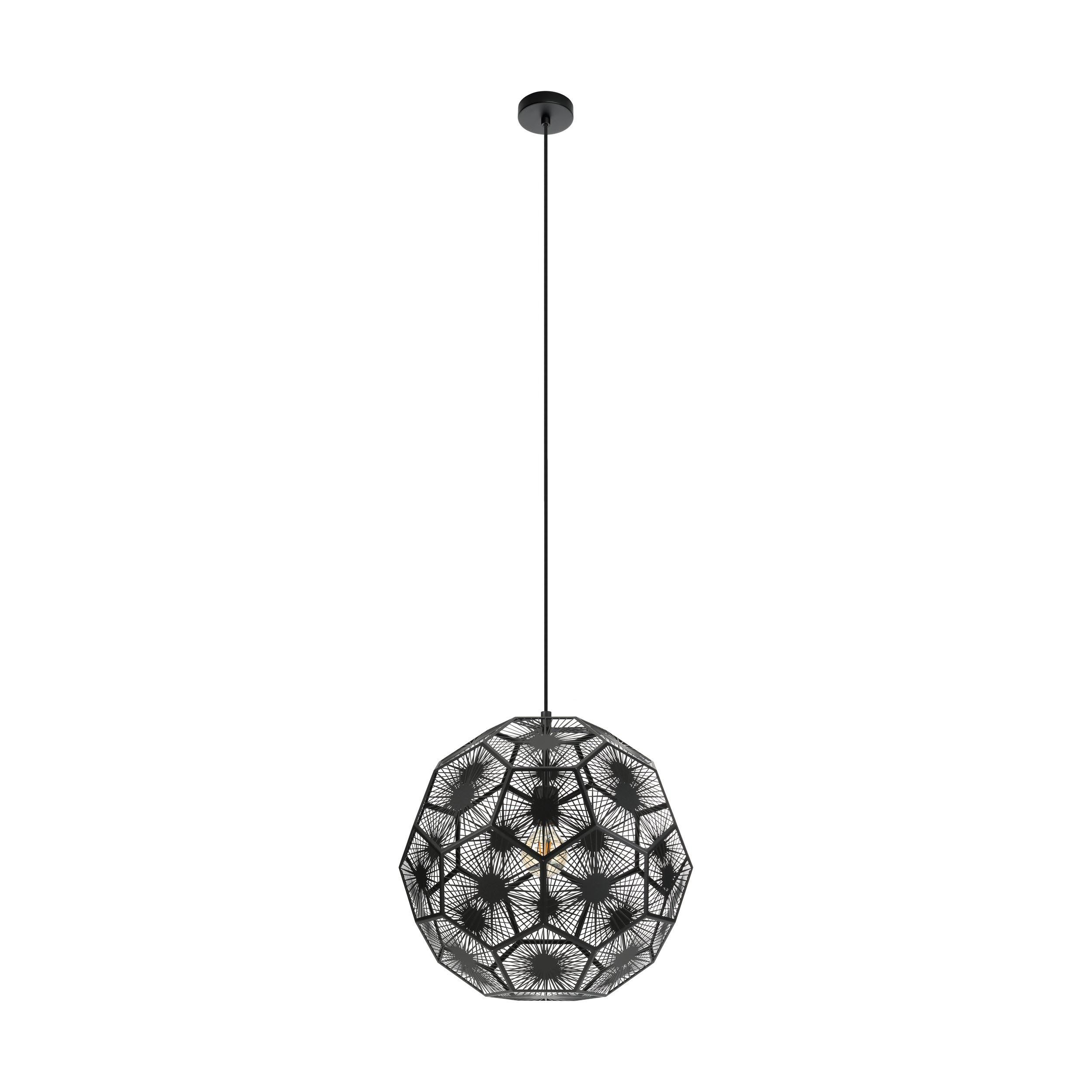 Suspension SKOURA 1 noir Ø50cm