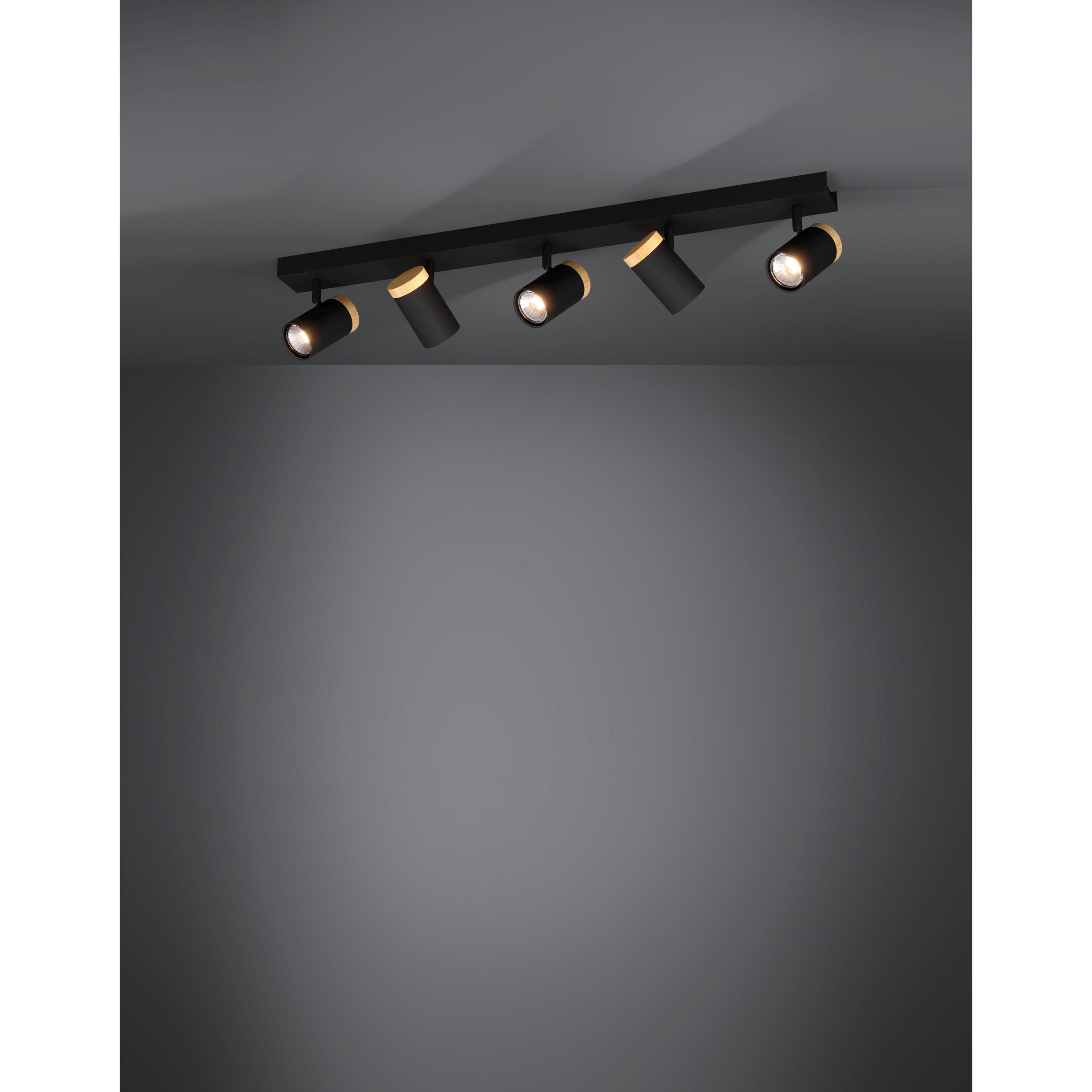 Réglette CARTAGENA noir L82cm
