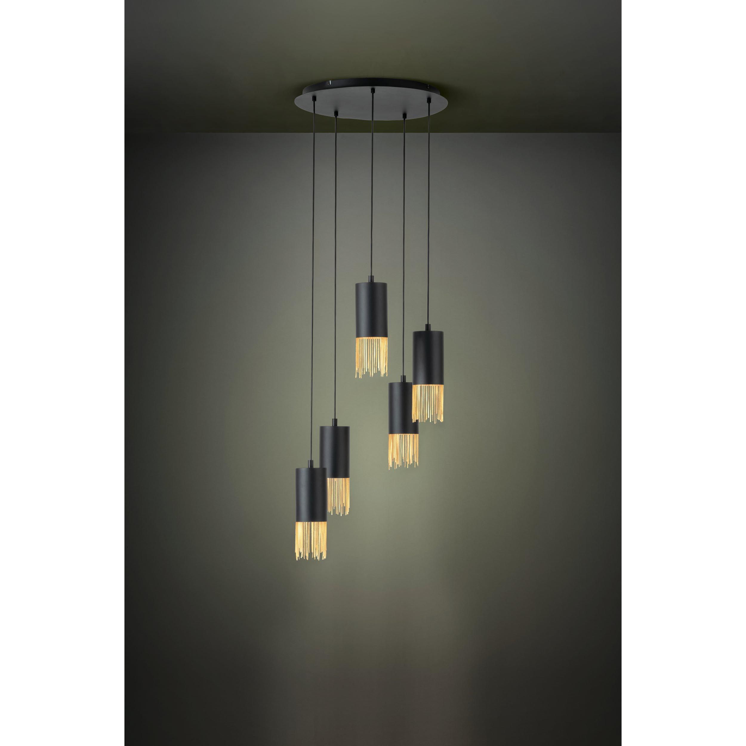 Suspension COUNUZULUS noir Ø50cm