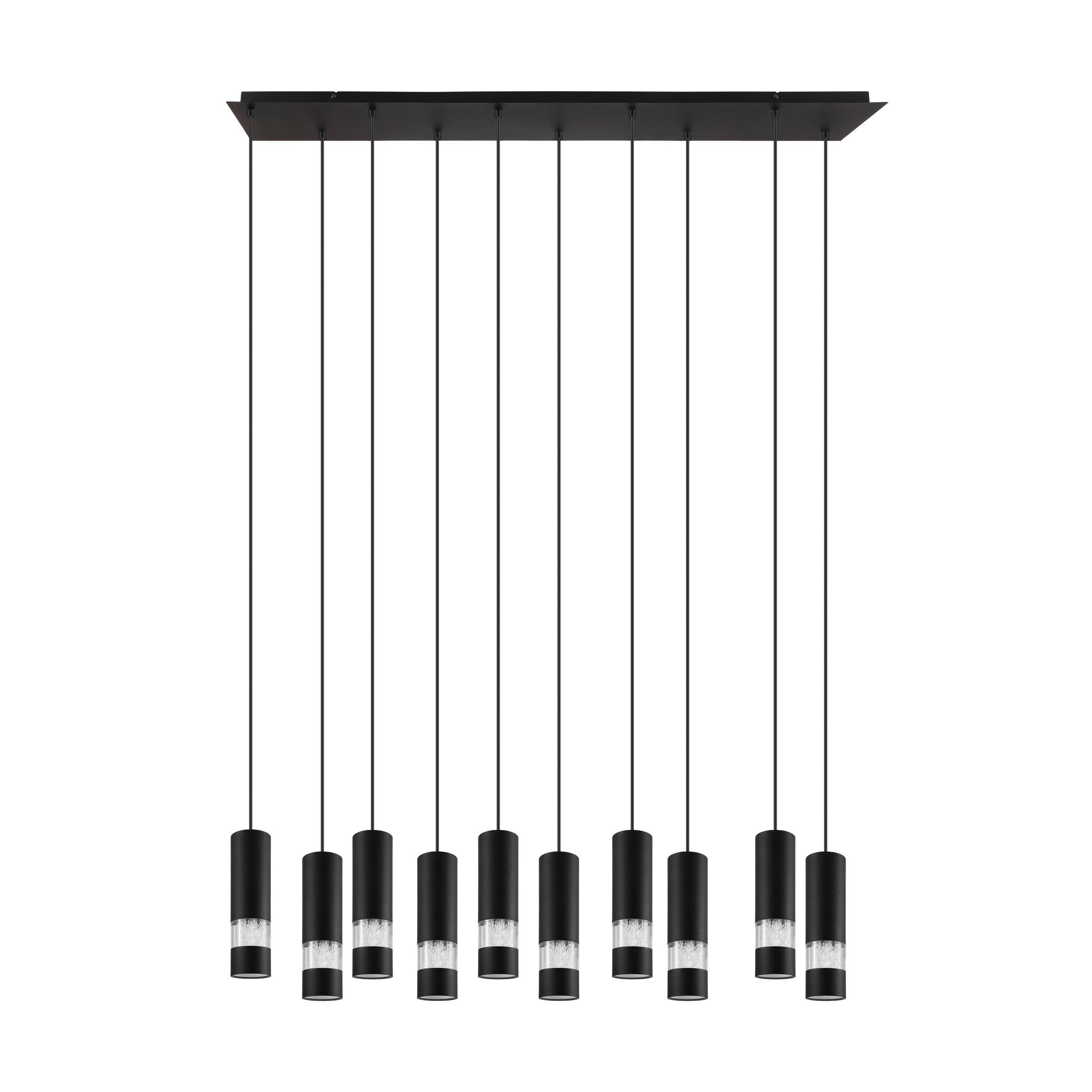 Suspension BERNABETA noir L117cm