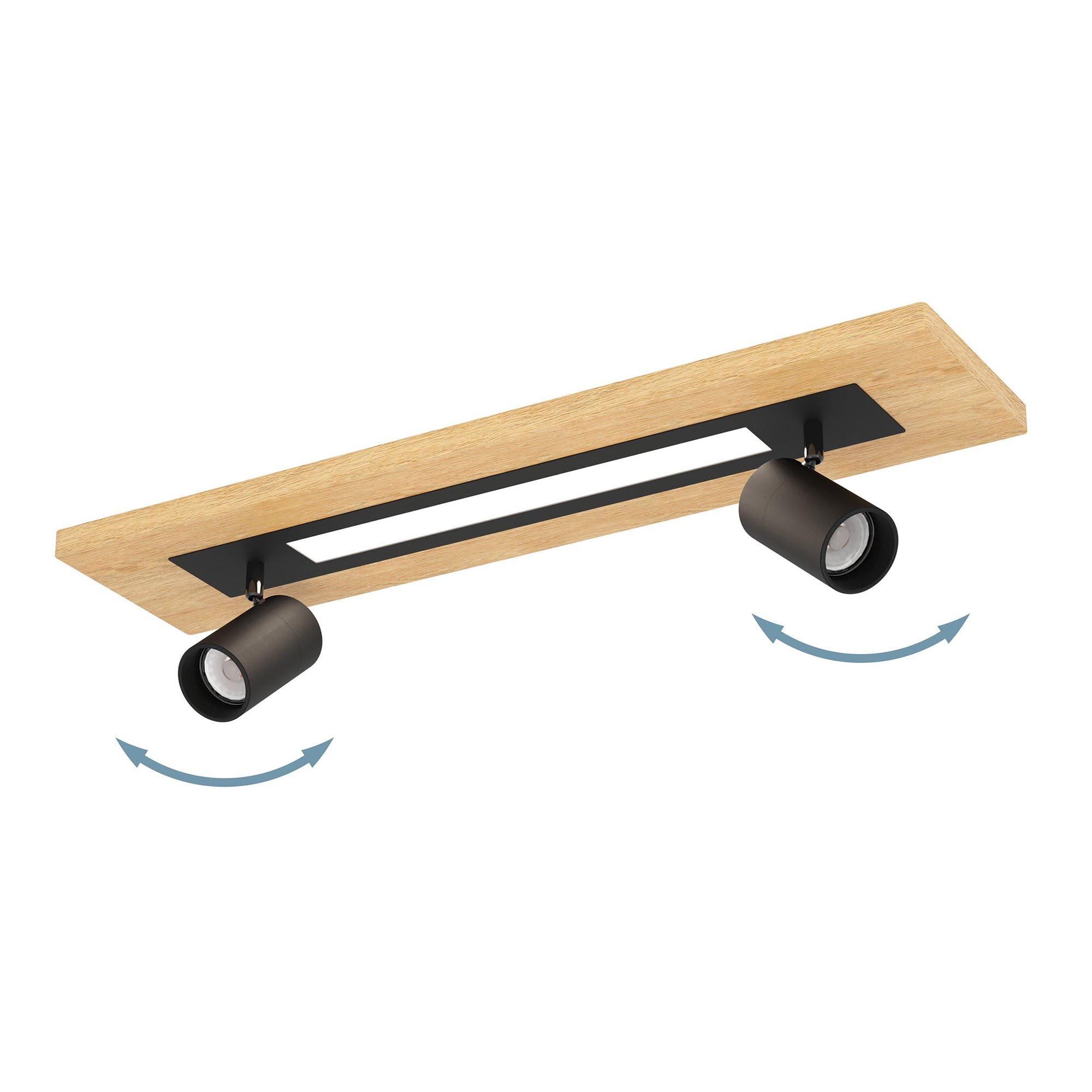 Plafonnier LED TORRESTRALLE naturel L69cm