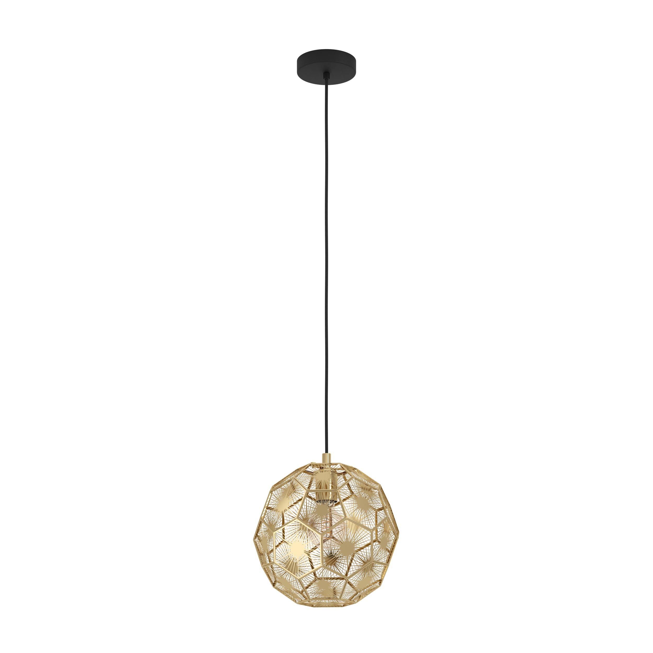 Suspension SKOURA doré Ø30cm