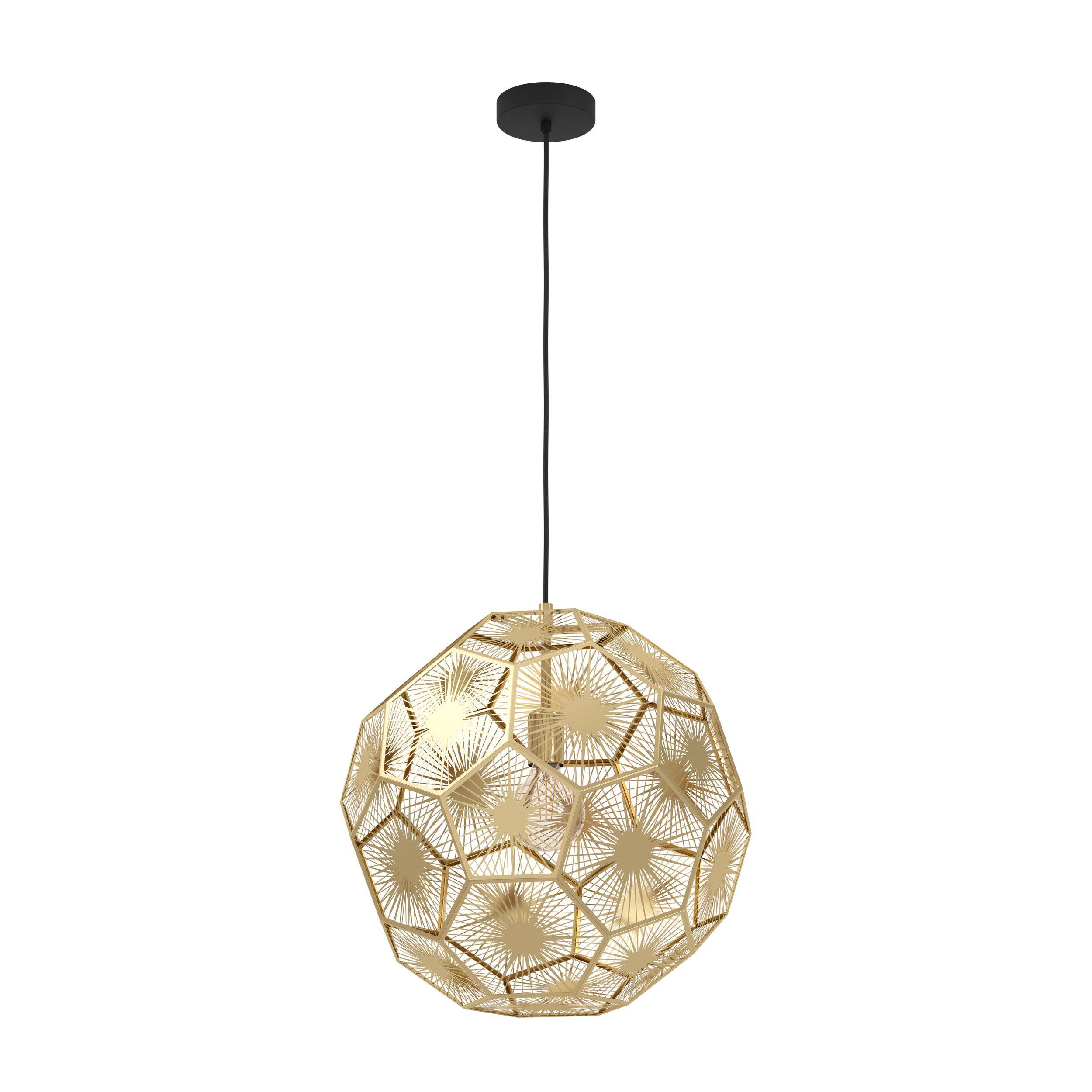 Suspension SKOURA doré Ø50cm