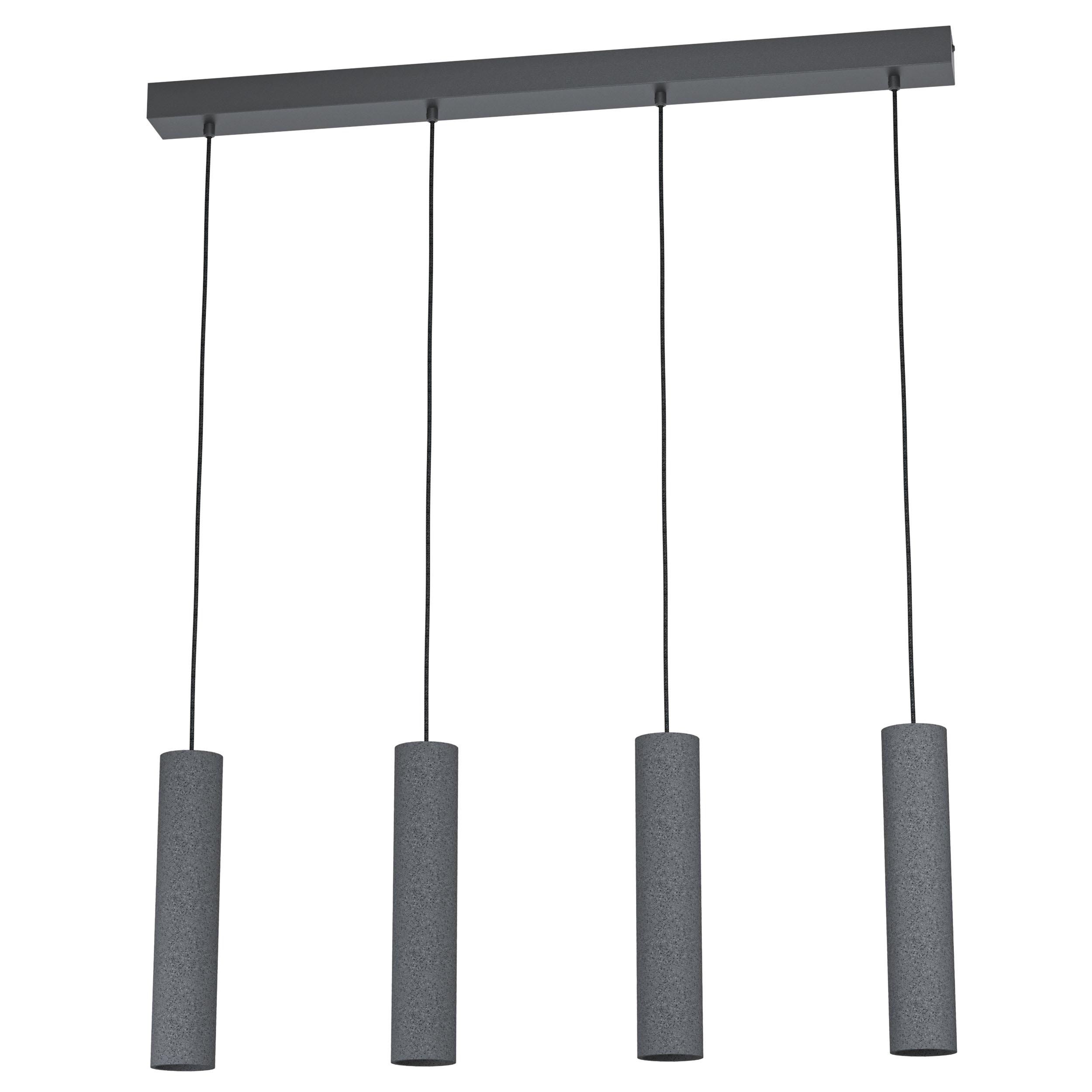 Suspension MENTALONA anthracite L84cm