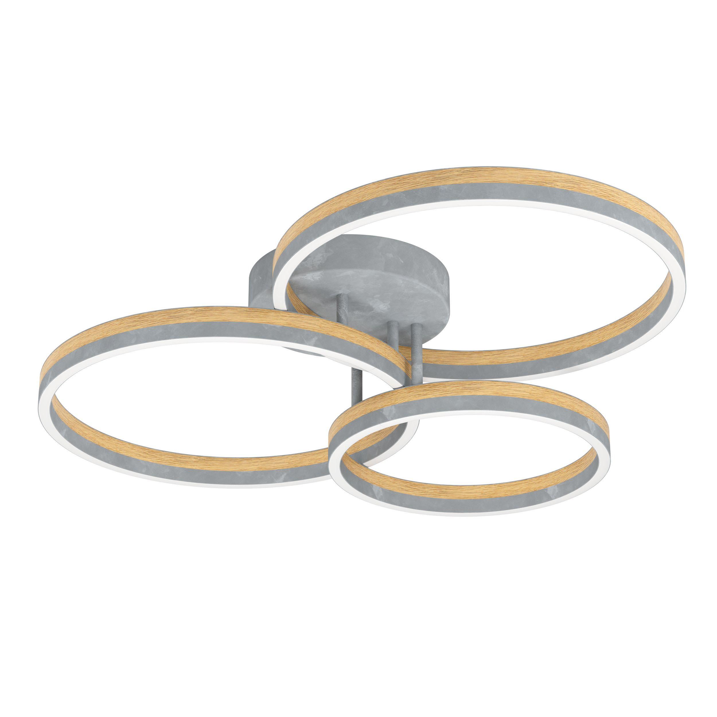 Plafonnier LED CADINARO gris P55cm