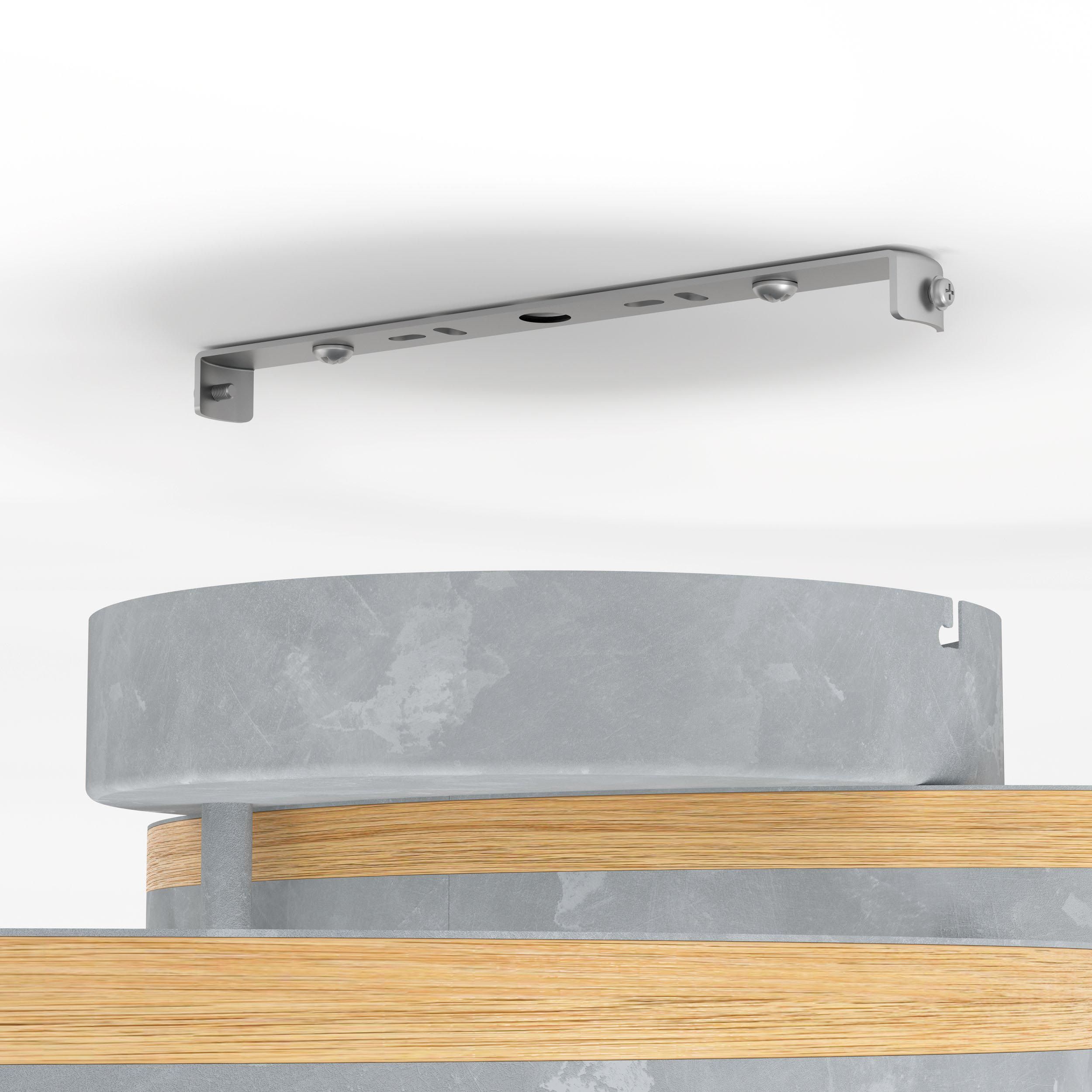 Plafonnier LED CADINARO gris P55cm