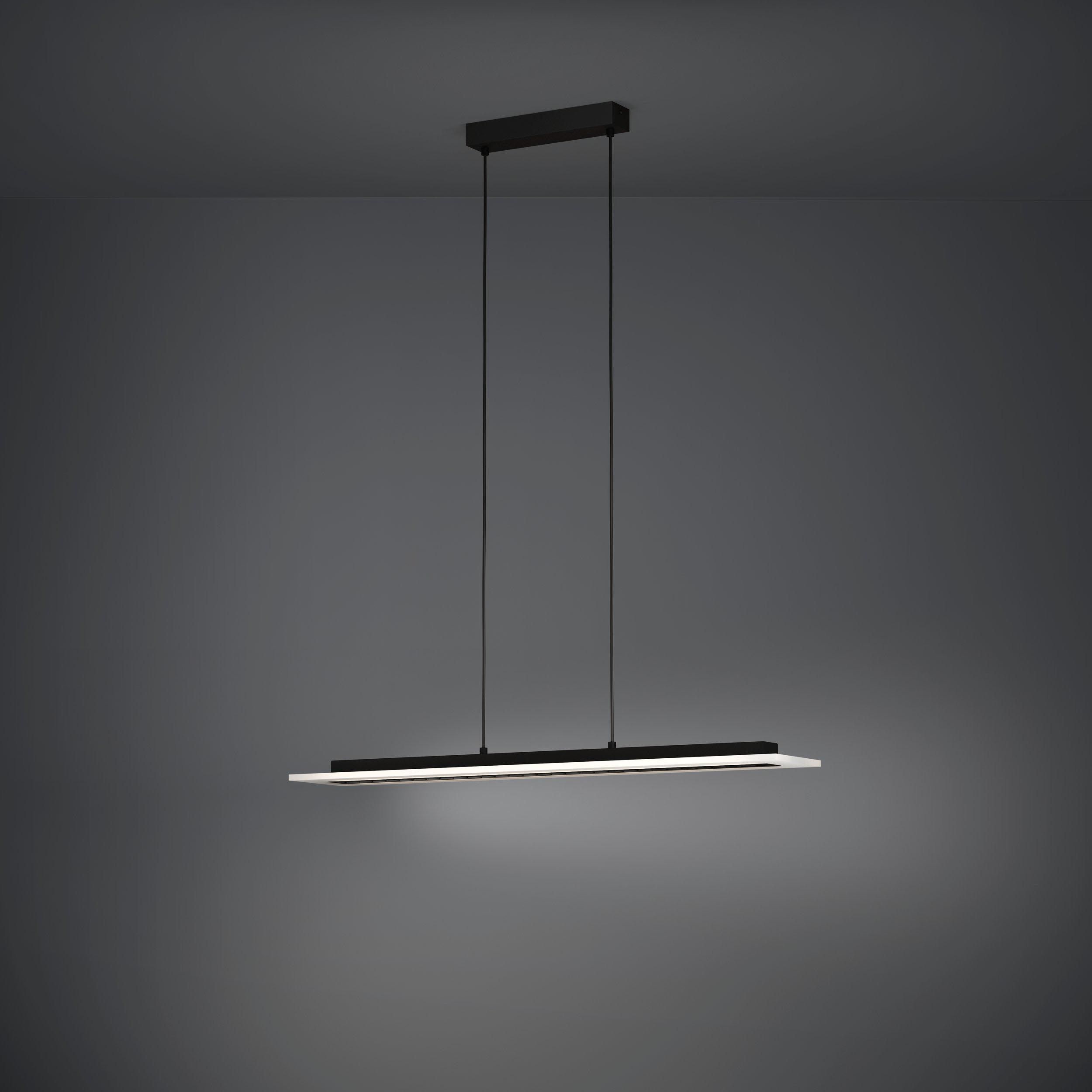Suspension LED BUCITA noir L90cm