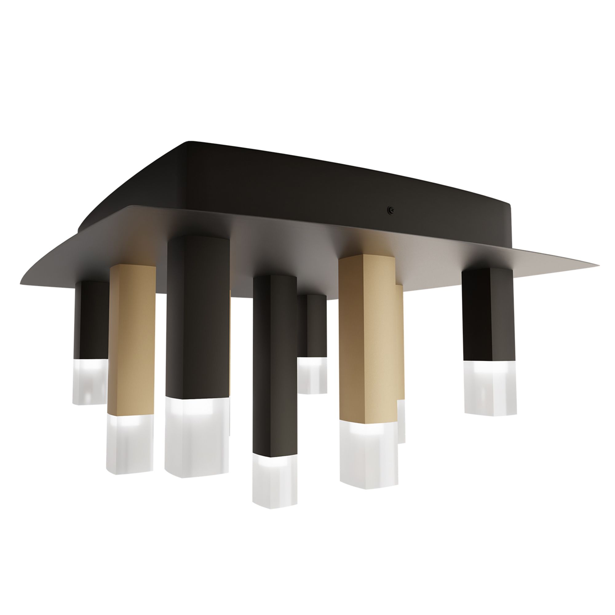 Plafonnier LED ESTANTEIROS marron L42cm