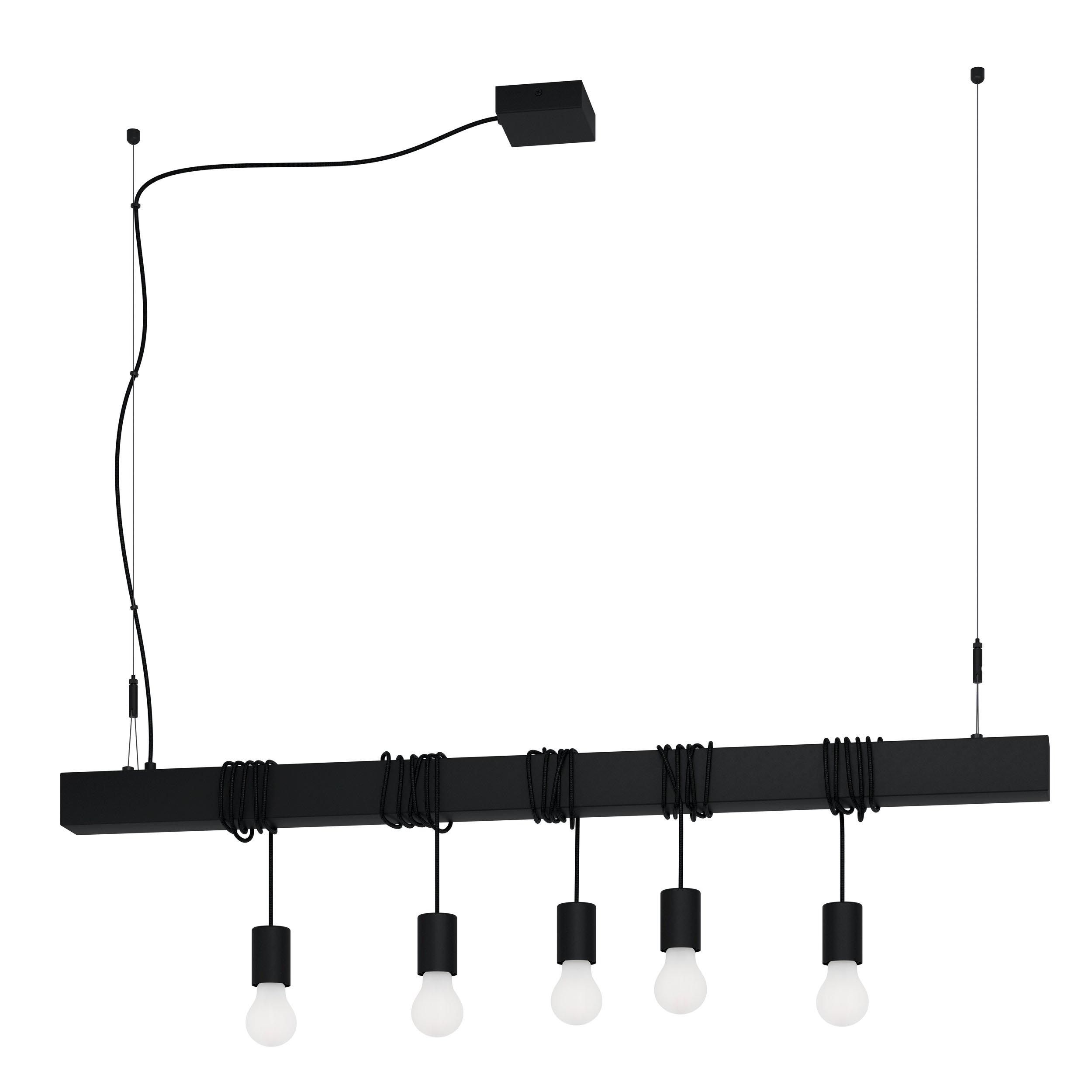 Suspension TOWNSHEND-B noir L110cm