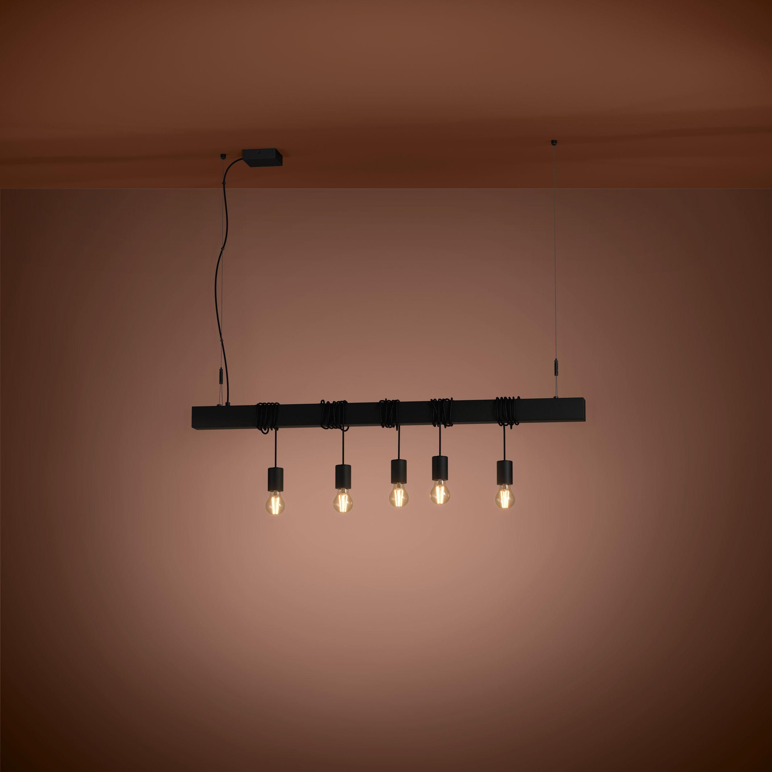 Suspension TOWNSHEND-B noir L110cm