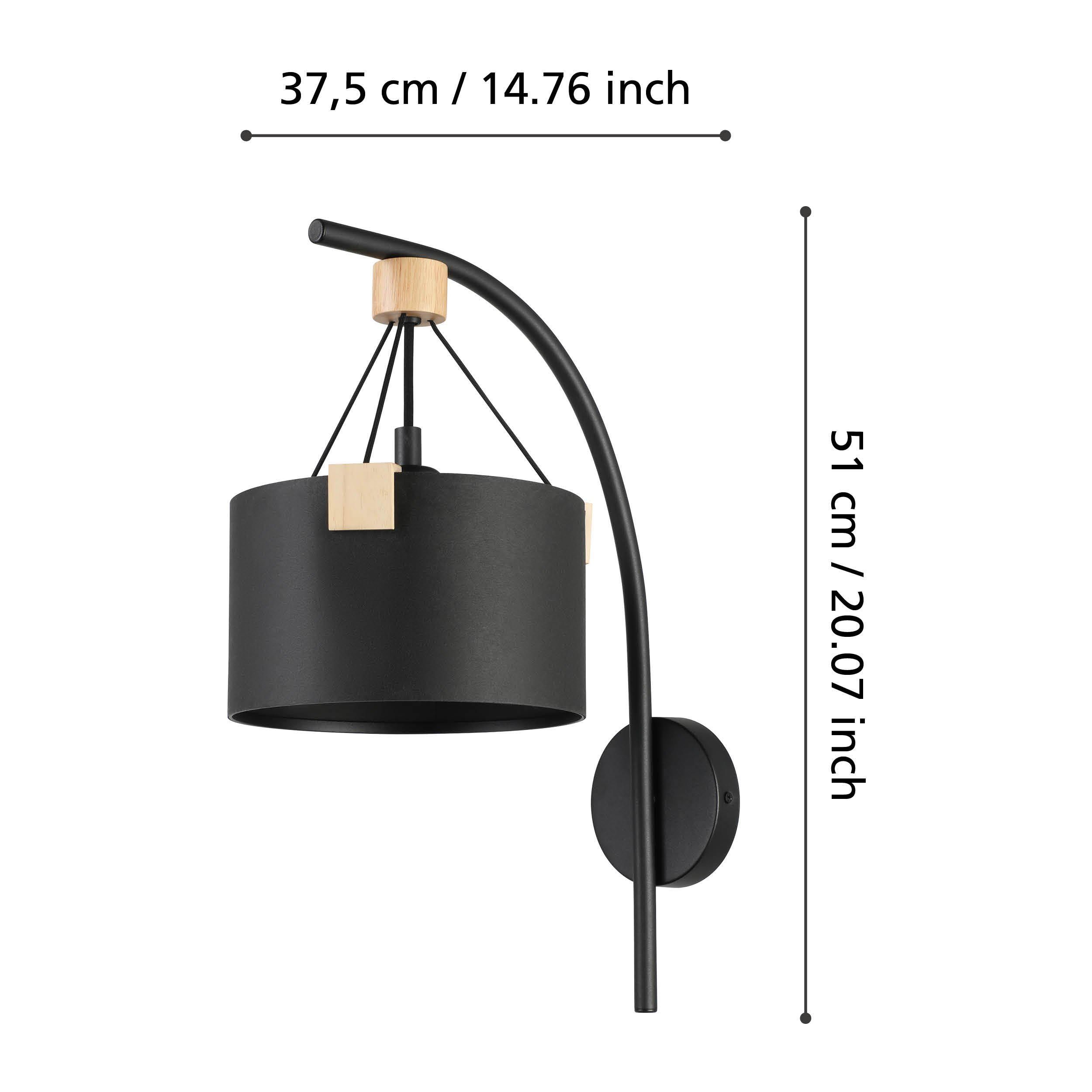 Applique POTOSI noir Ø38cm