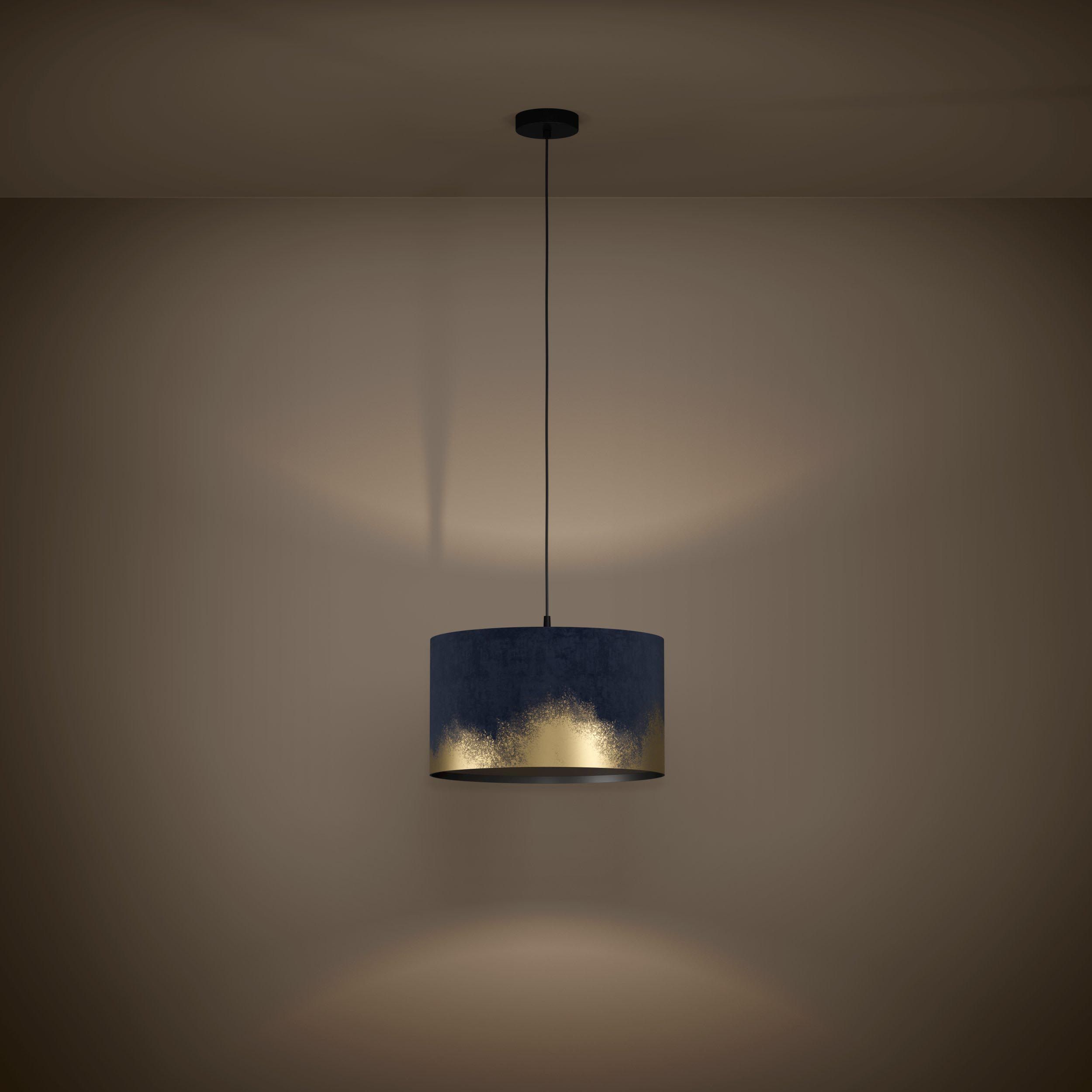 Suspension TORTOLA 1 bleur/doré Ø38cm