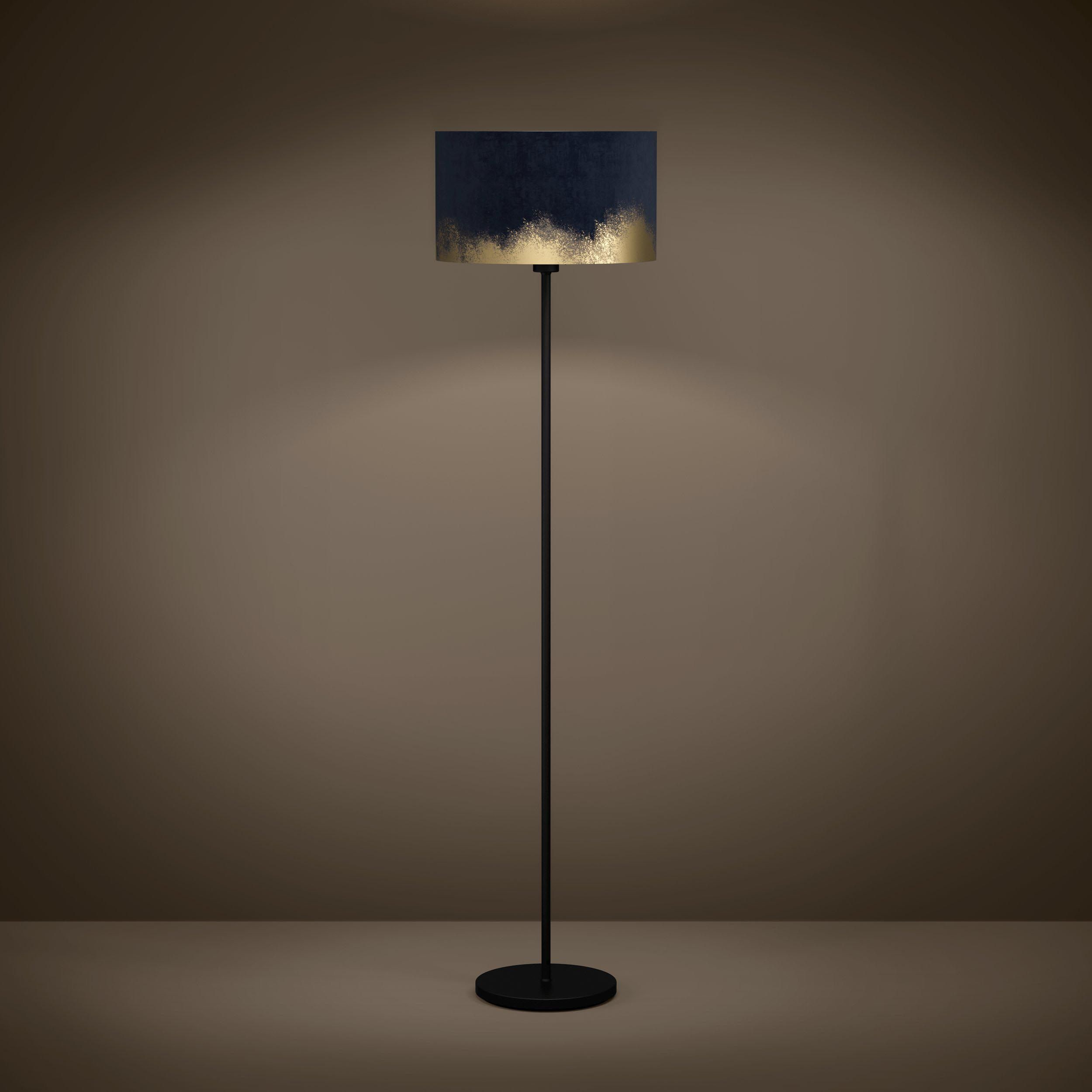 Lamapadaire TORTOLA 1 bleu/doré H151cm