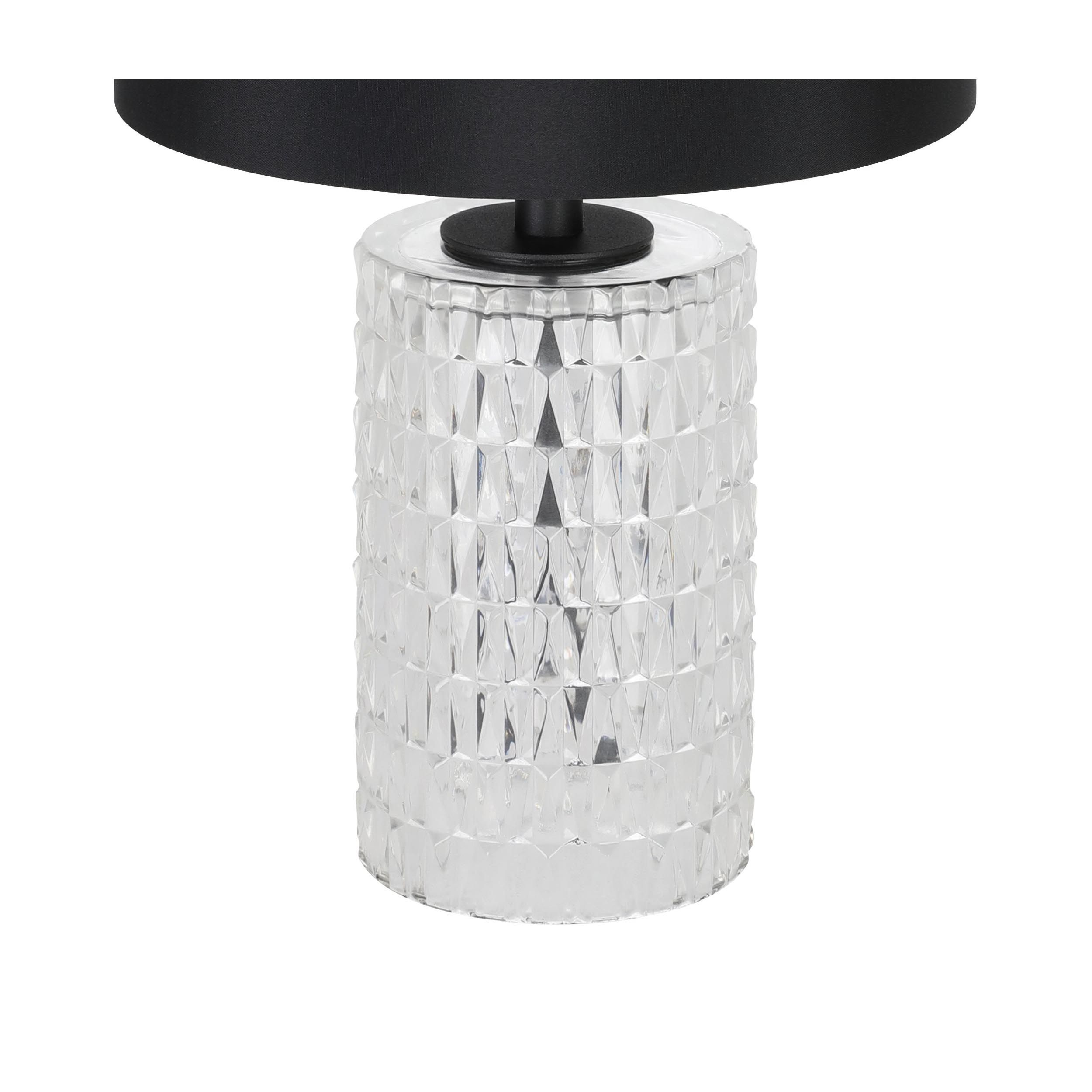 Lampe de table SAPUARA noir H42,5cm