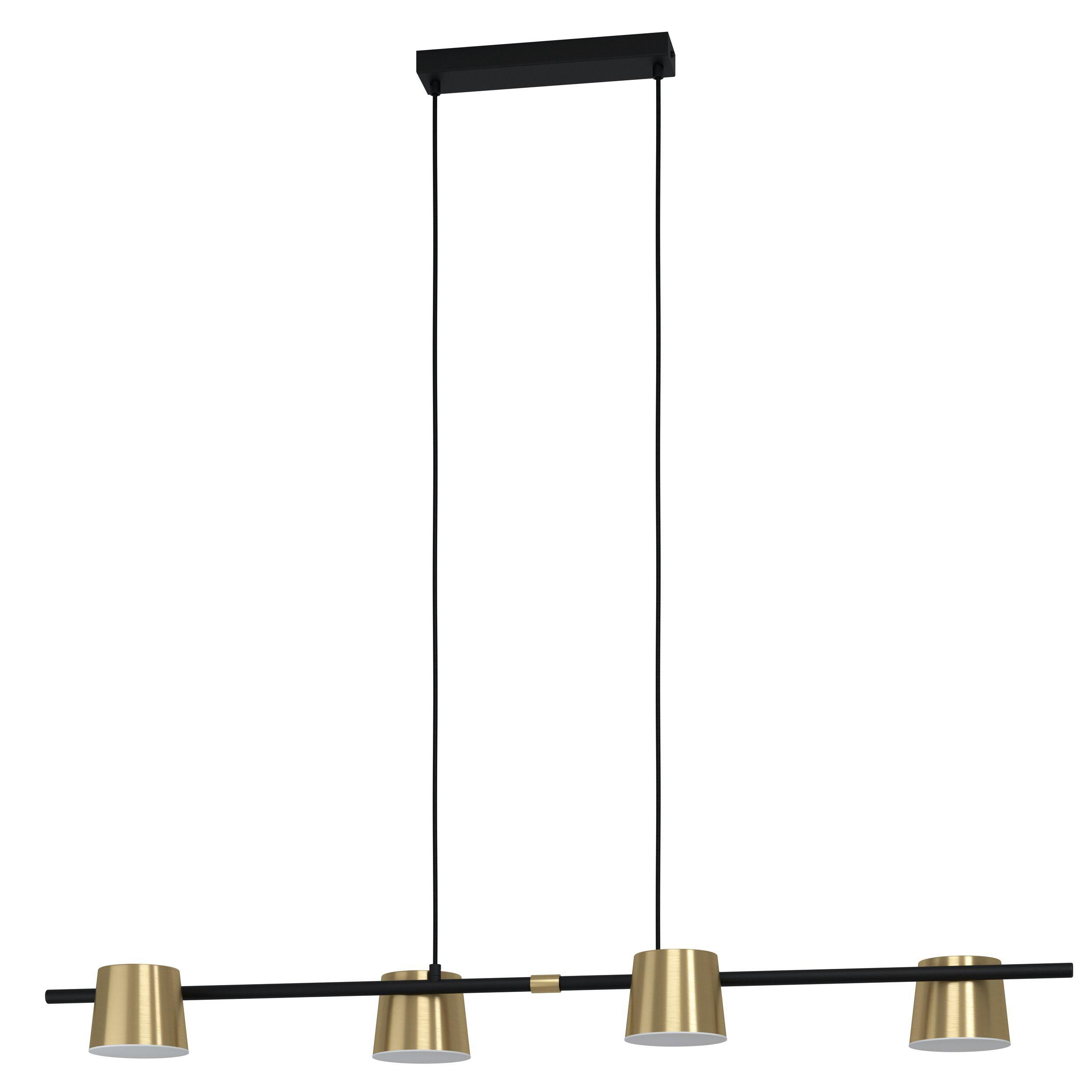 Plafonnier ALTAMIRA noir/doré L115,5cm