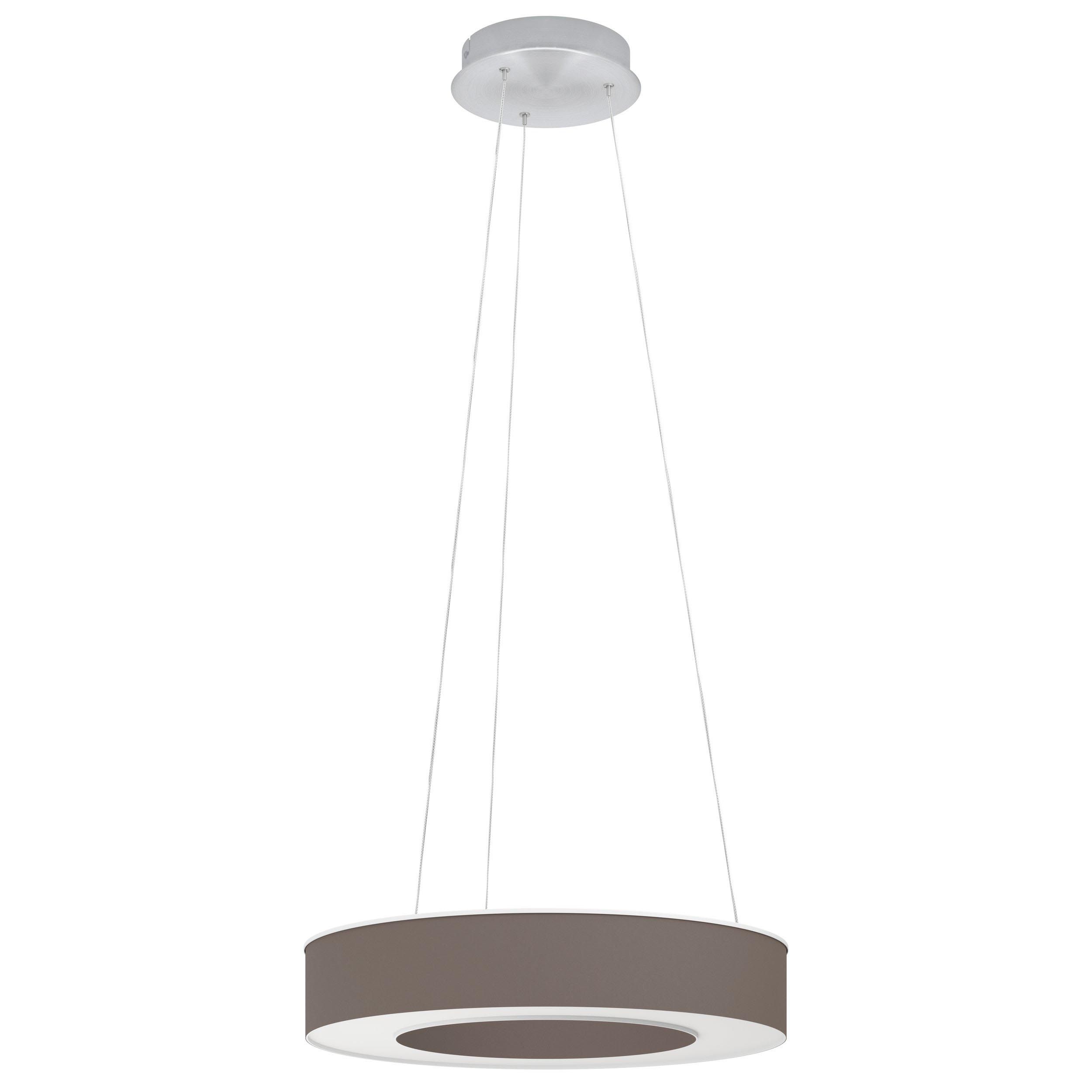 Suspension LED GUAMARE marron Ø53cm