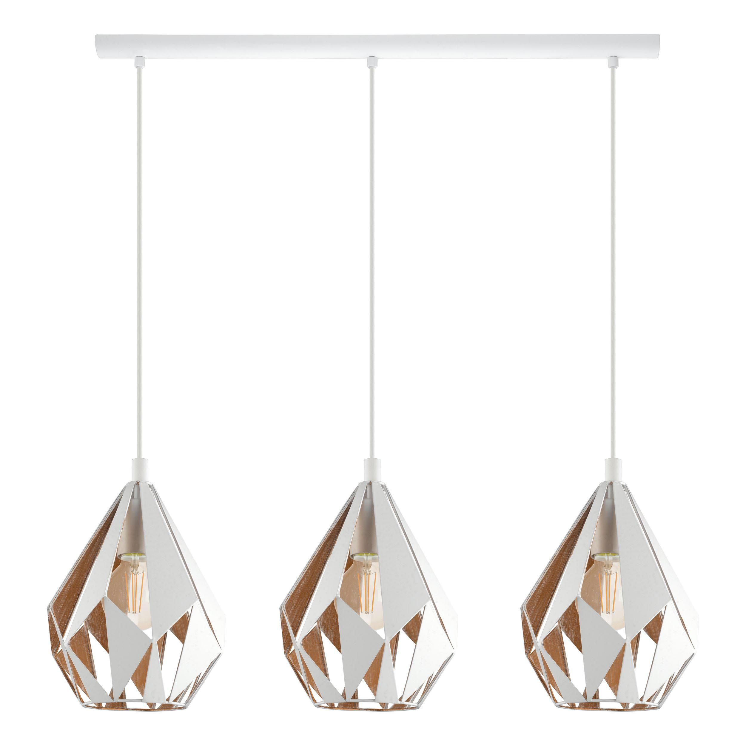 Suspension CARLTON 1 blanc L80,5cm