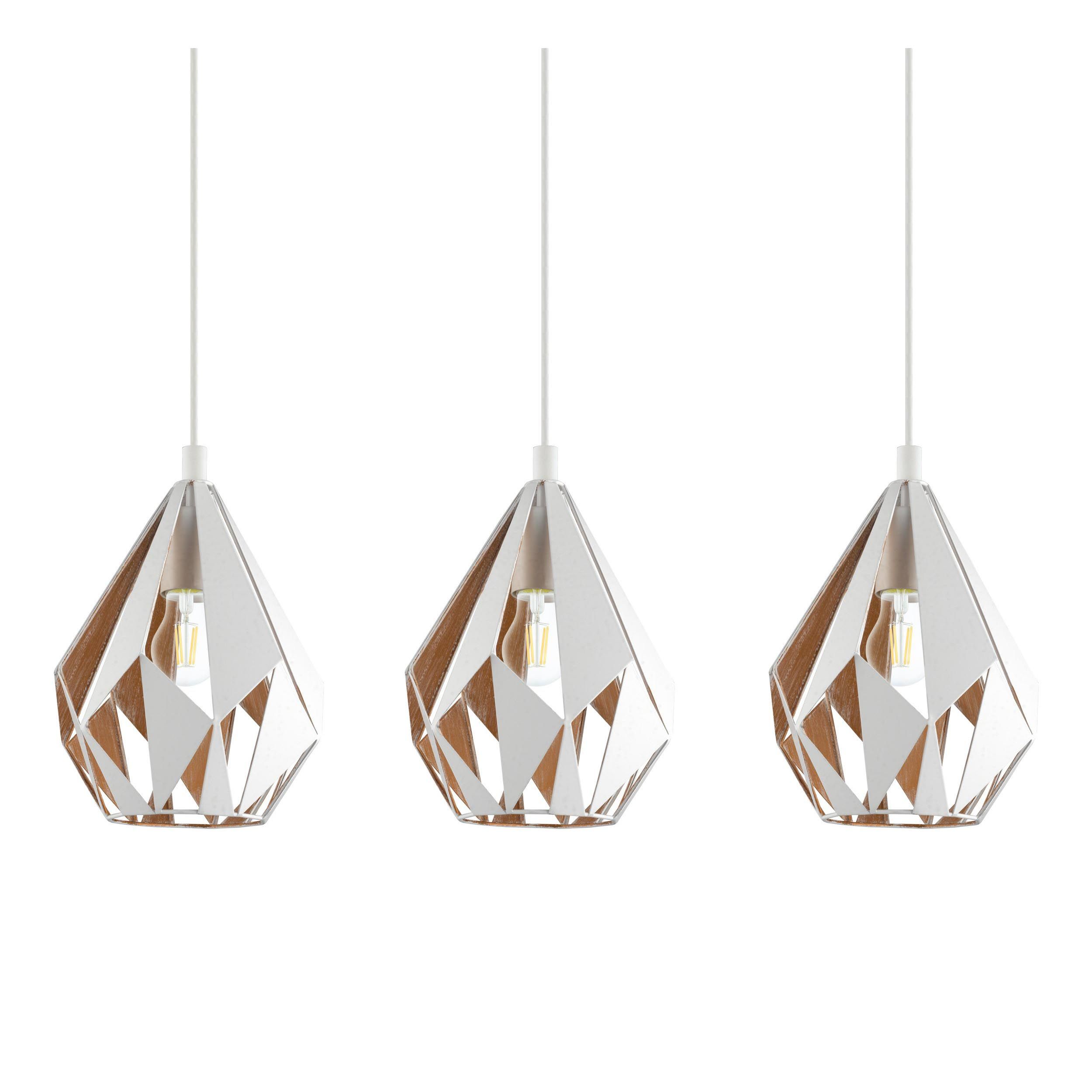 Suspension CARLTON 1 blanc L80,5cm