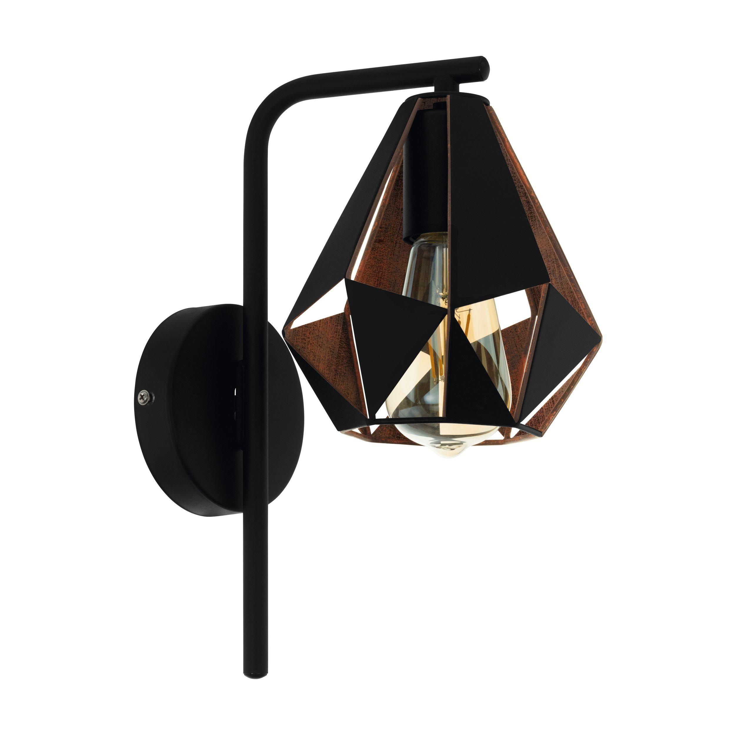 Applique CARLTON 4 noir H50,5cm