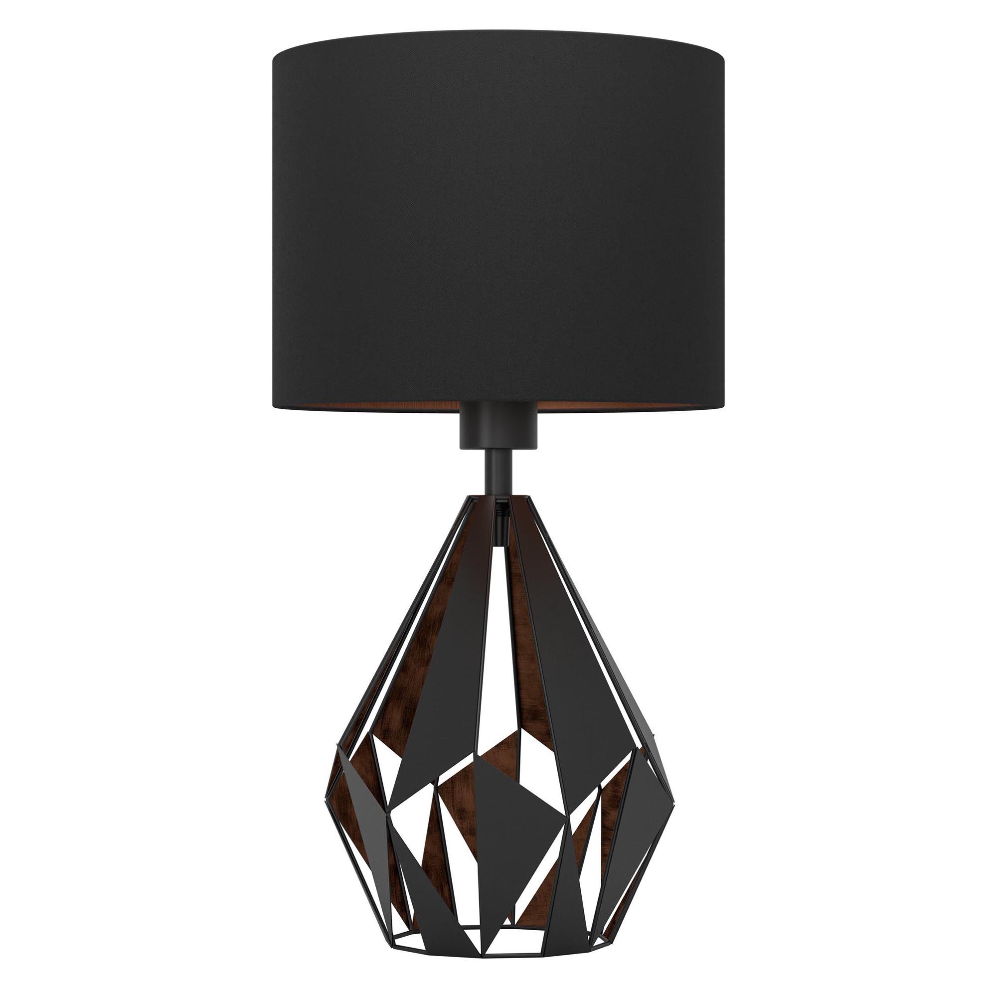 Lampe de table CARLTON 5 noir H51cm