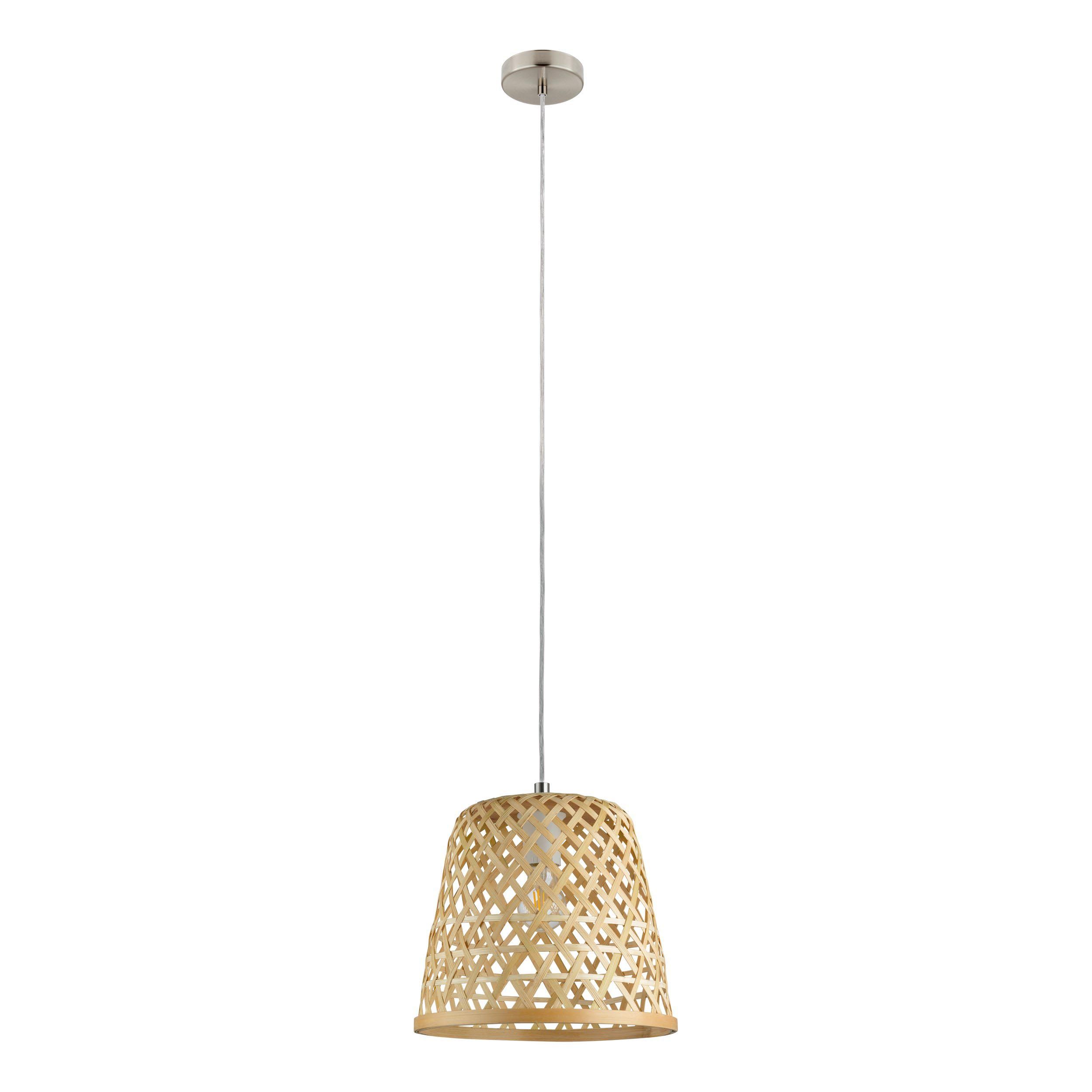 Suspension KIRKCOLM bambou naturel Ø30cm