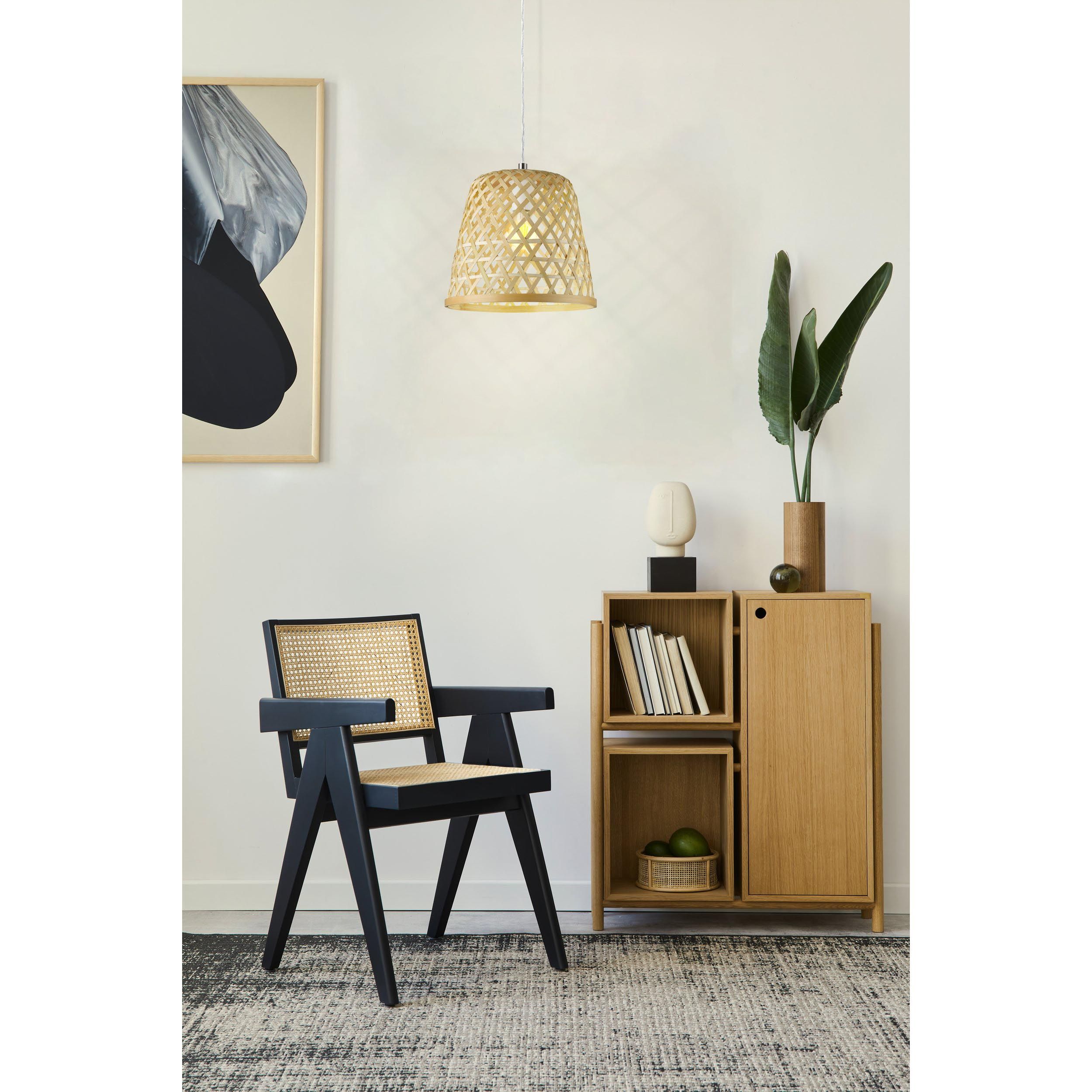 Suspension KIRKCOLM bambou naturel Ø30cm