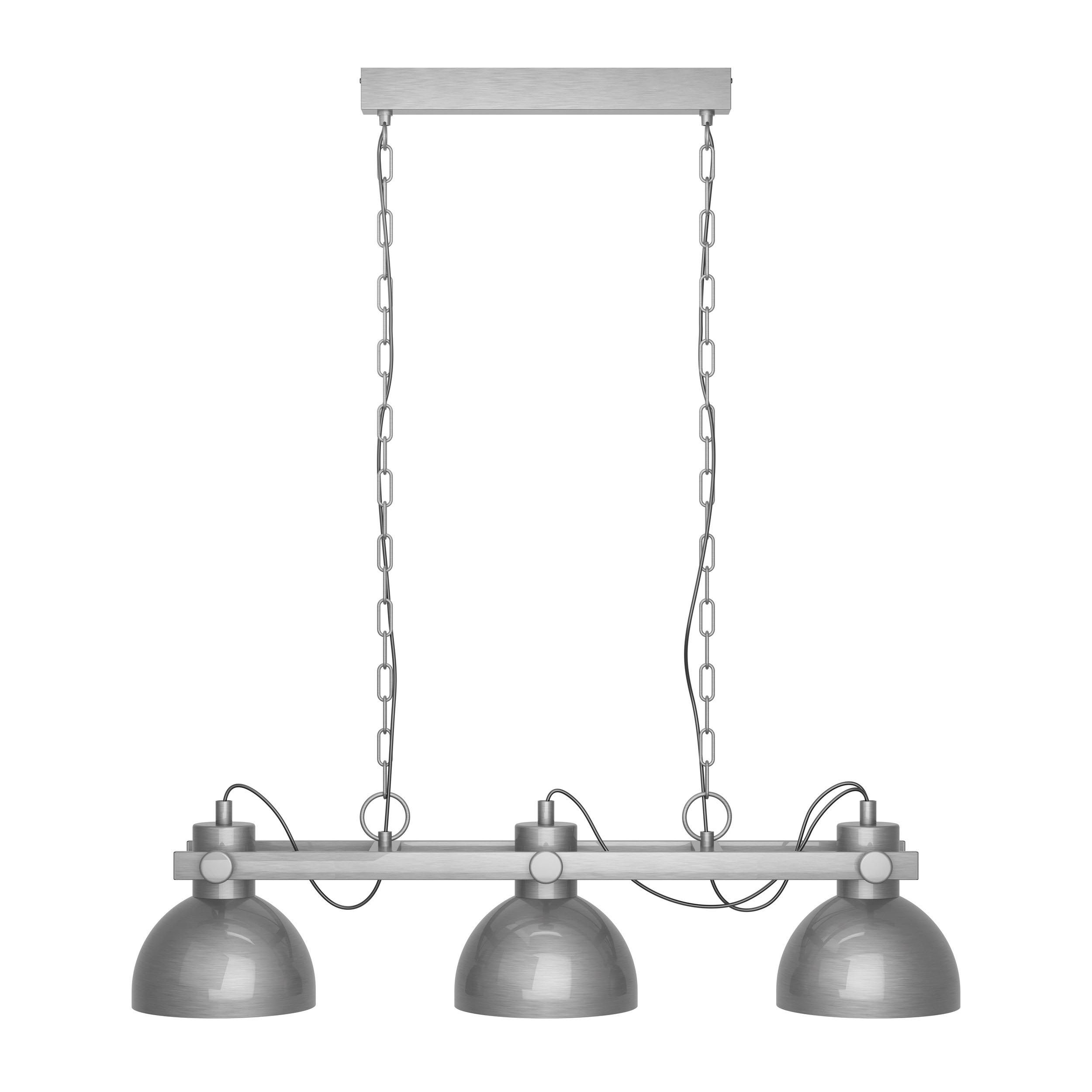 Suspension LUBENHAM 1gris L90cm